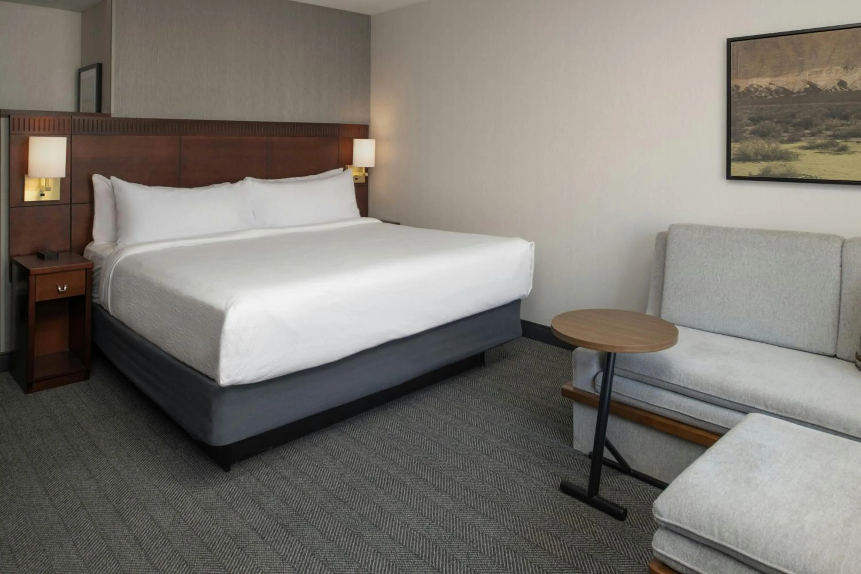 Photo of the whole room, Bed in Courtyard Carson City