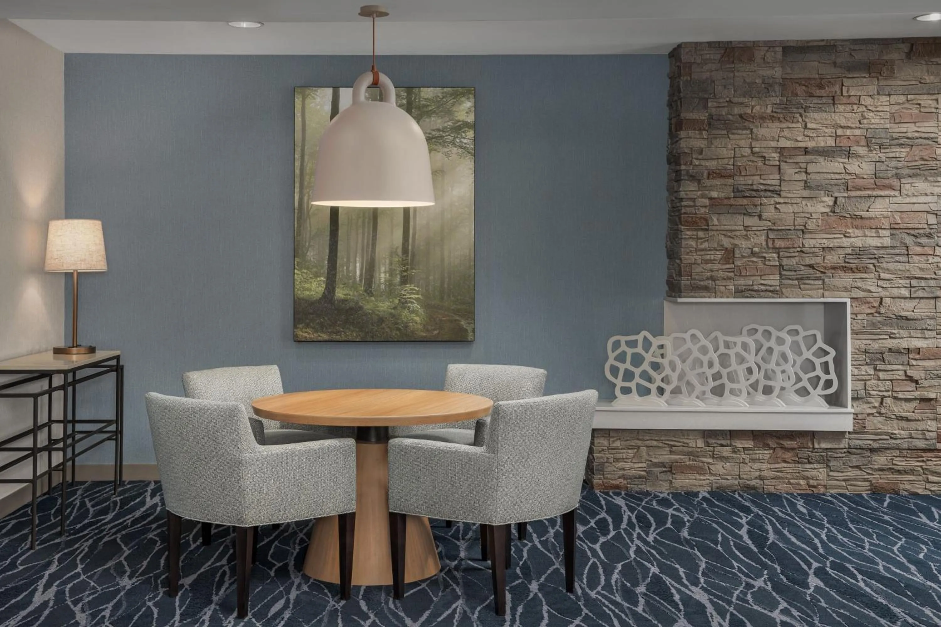 Lobby or reception in Fairfield Inn & Suites Roanoke Hollins/I-81