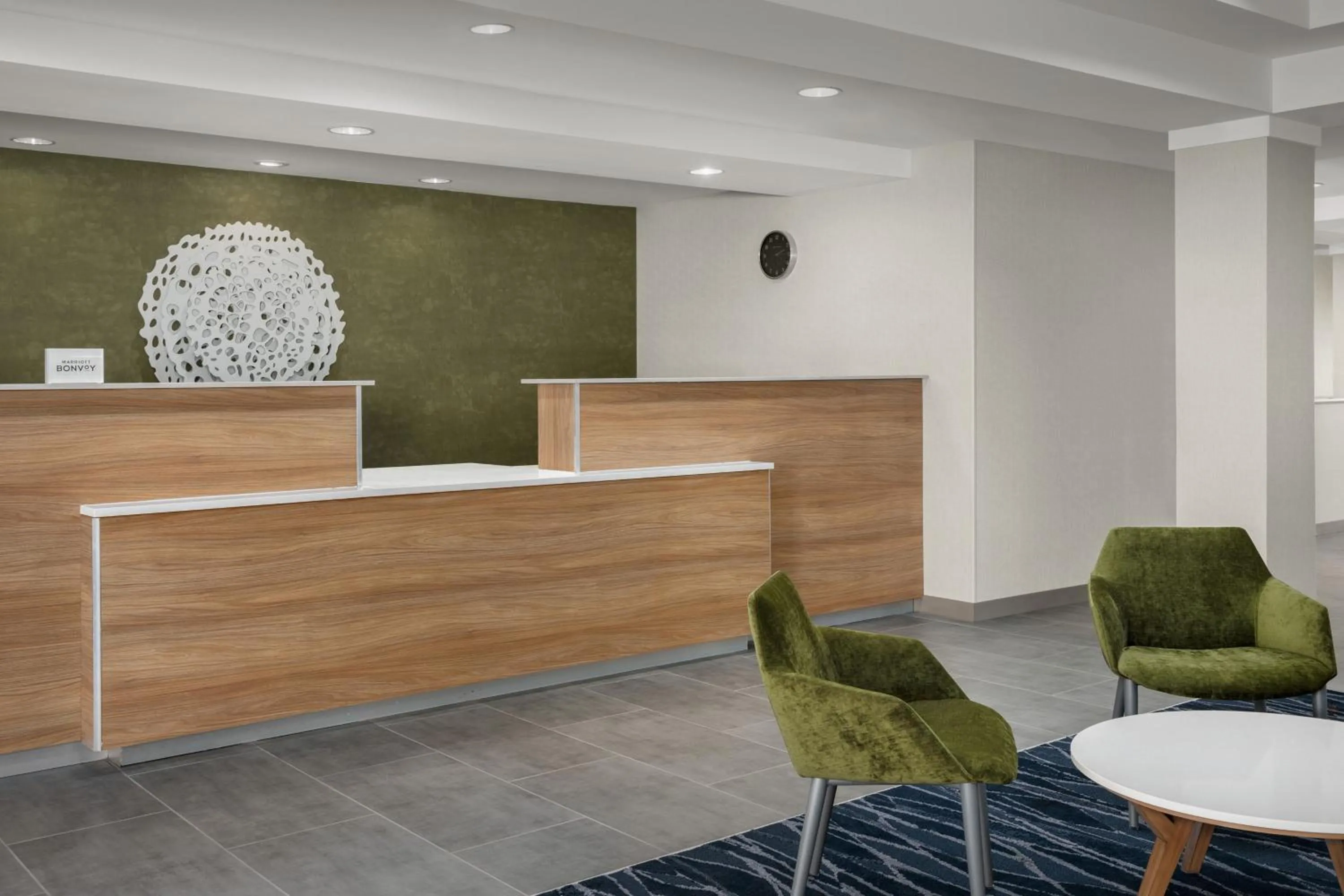 Lobby or reception in Fairfield Inn & Suites Roanoke Hollins/I-81