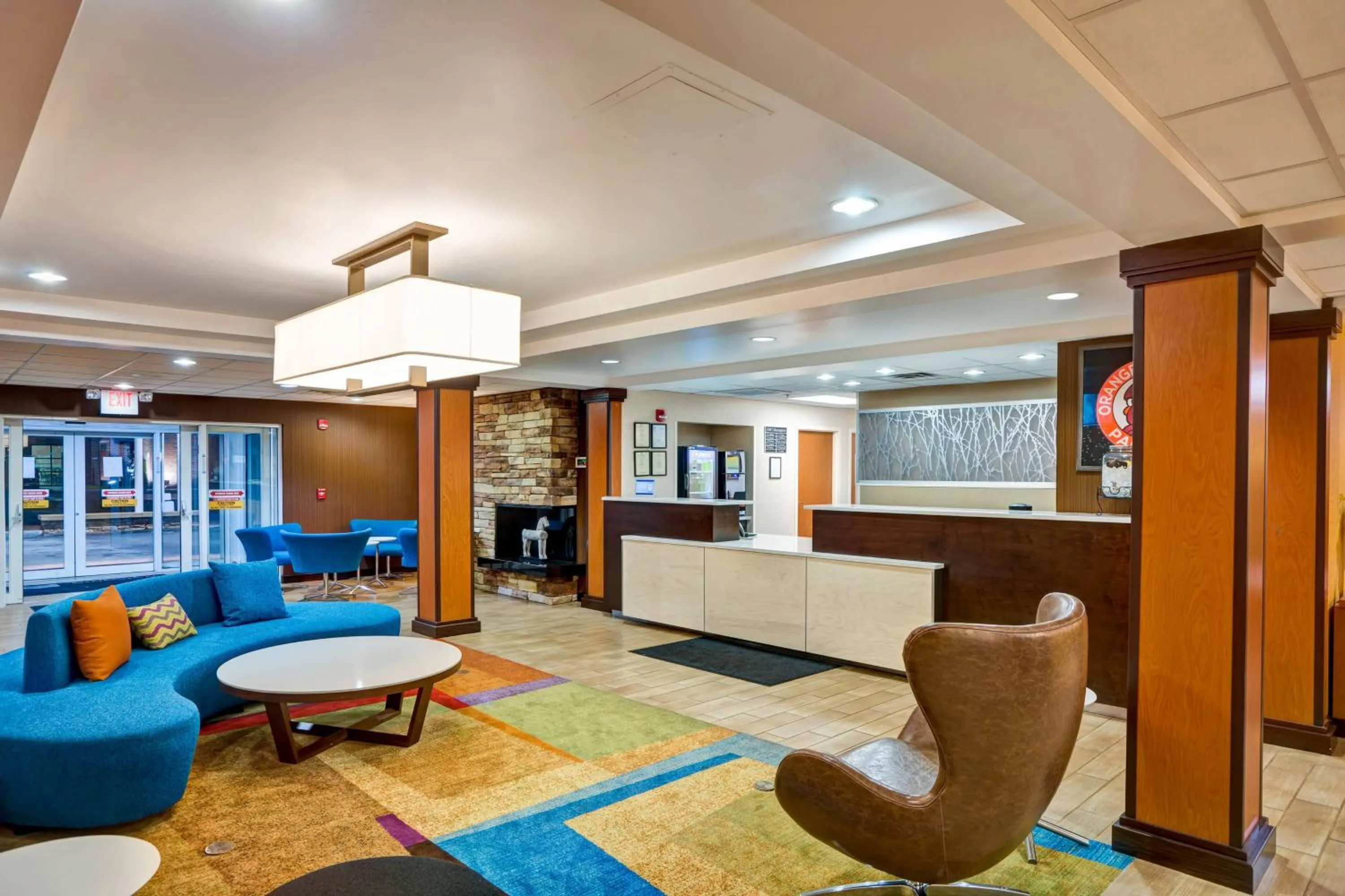 Lobby or reception in Fairfield Inn & Suites Christiansburg