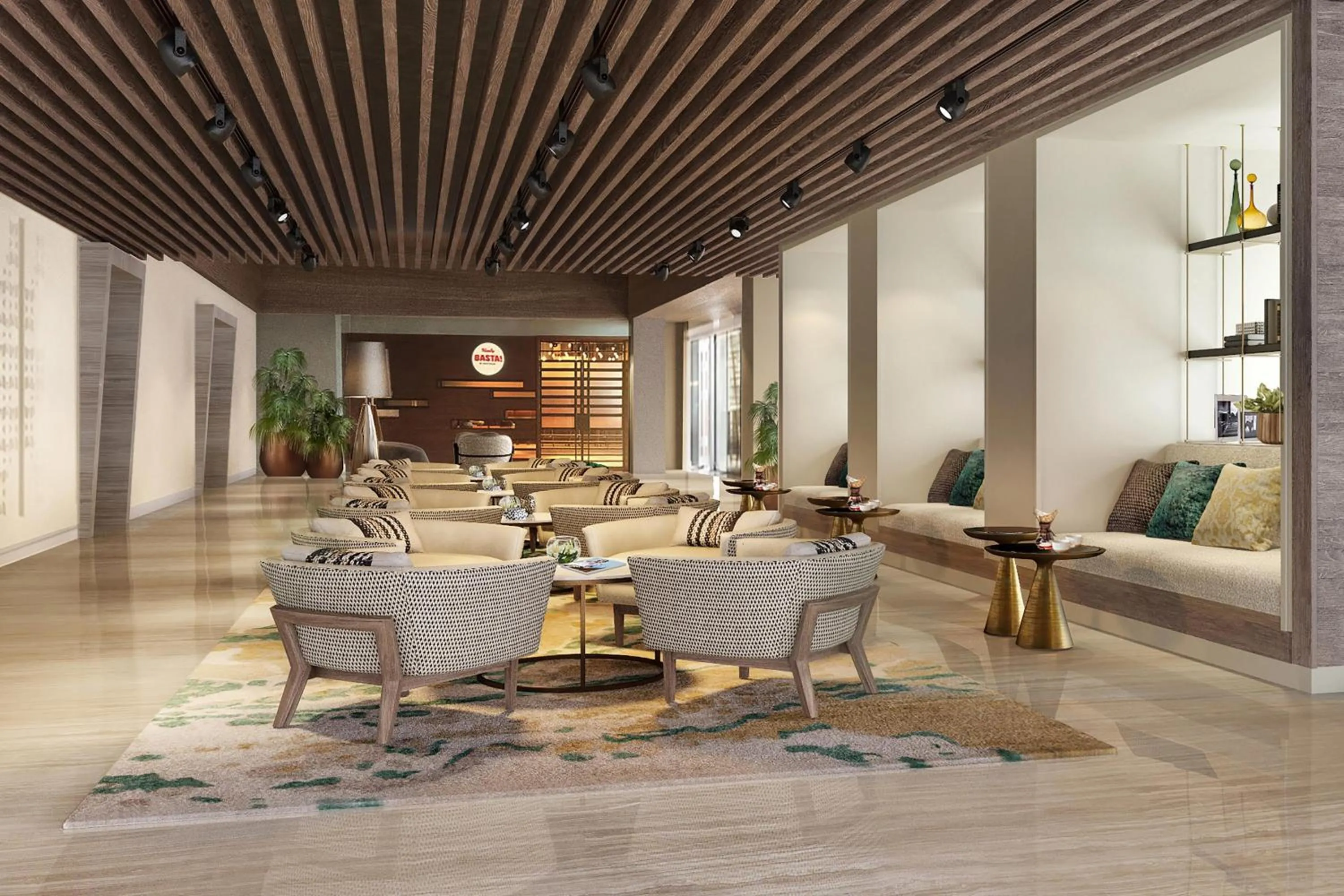 Lounge or bar in The St. Regis Downtown Dubai