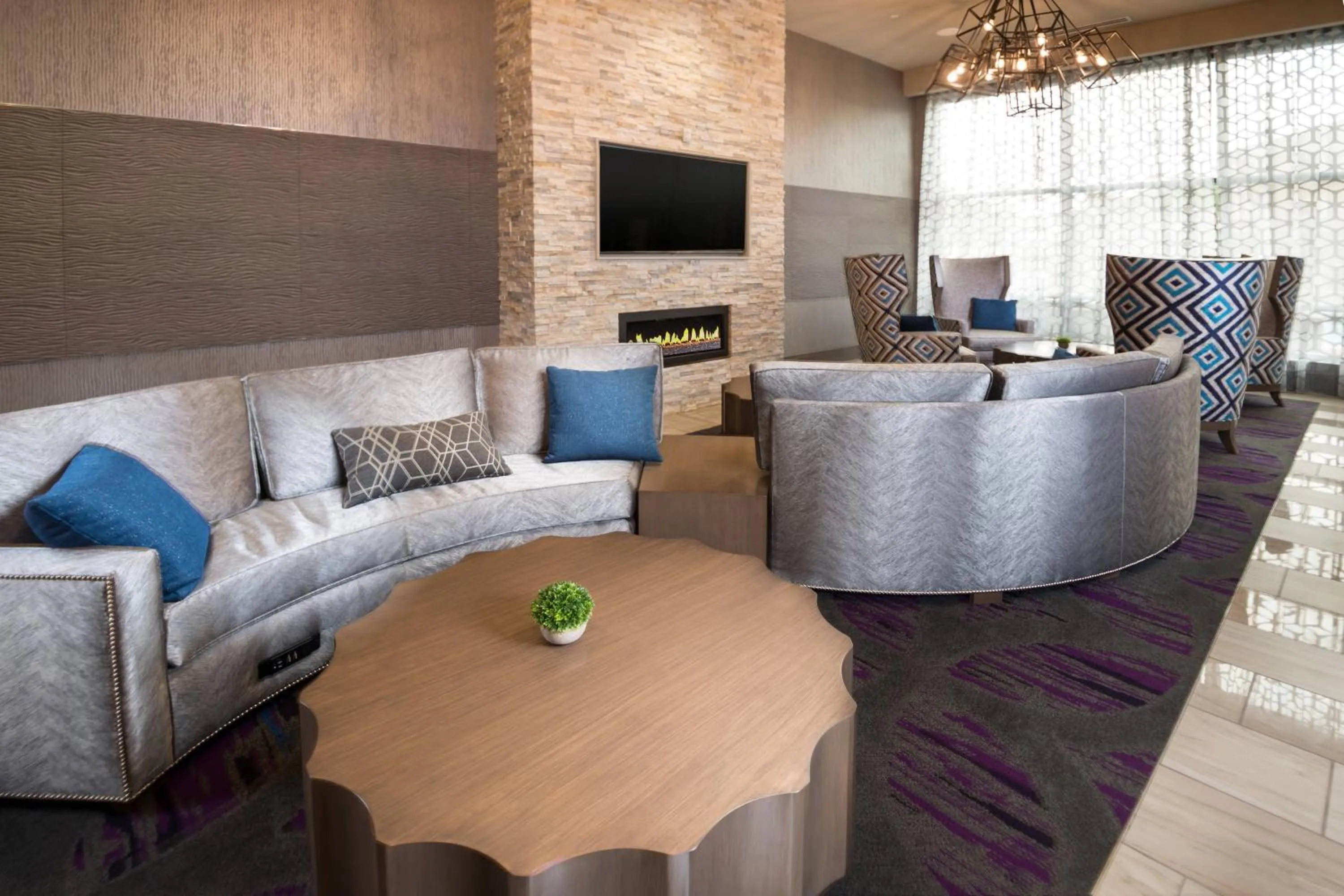 Lobby or reception in SpringHill Suites by Marriott Fayetteville Fort Bragg