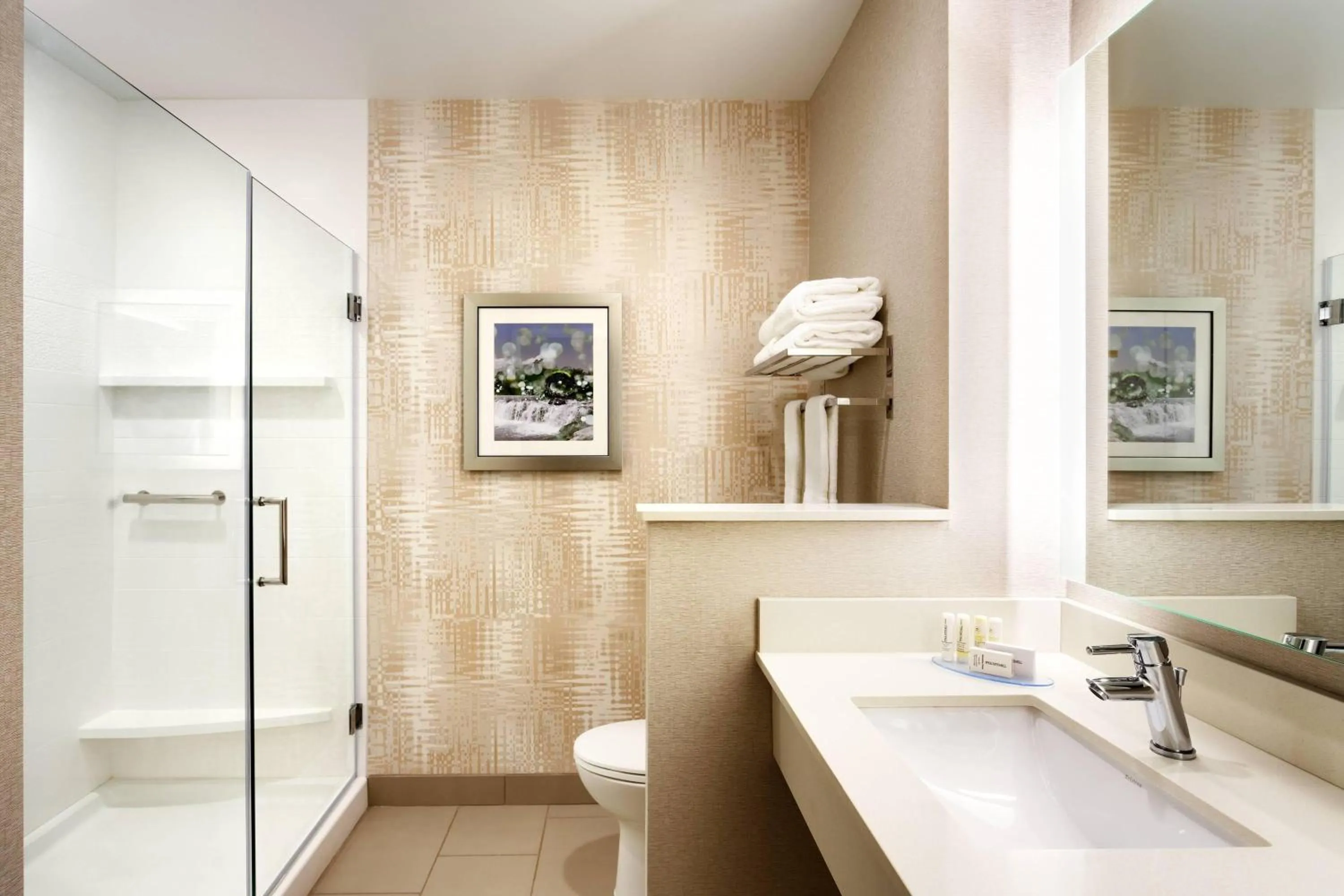 Bathroom in Fairfield Inn & Suites by Marriott Springfield North