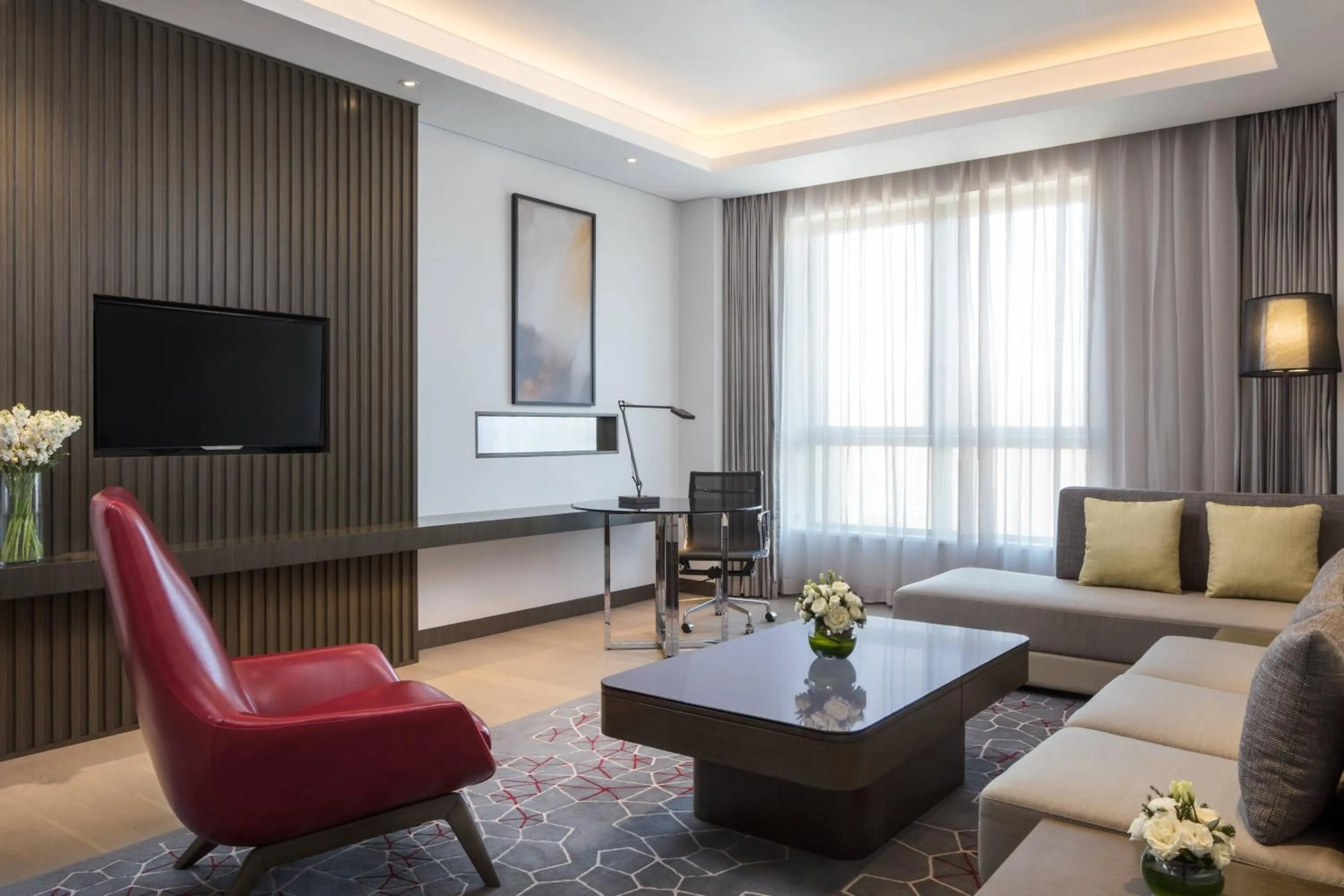 Photo of the whole room in Courtyard by Marriott Tianjin Hongqiao