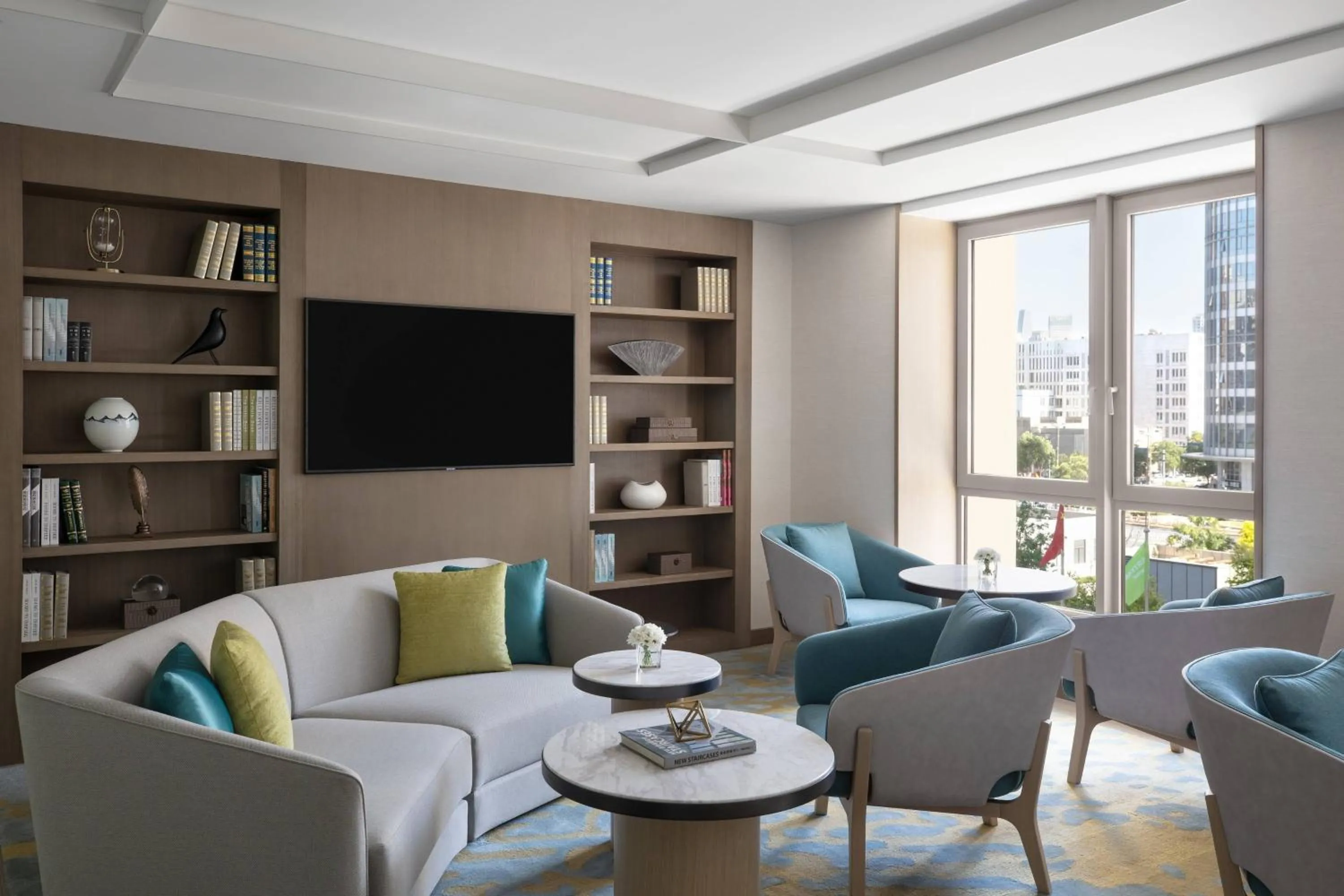 Lounge or bar in Courtyard by Marriott Tianjin Hongqiao