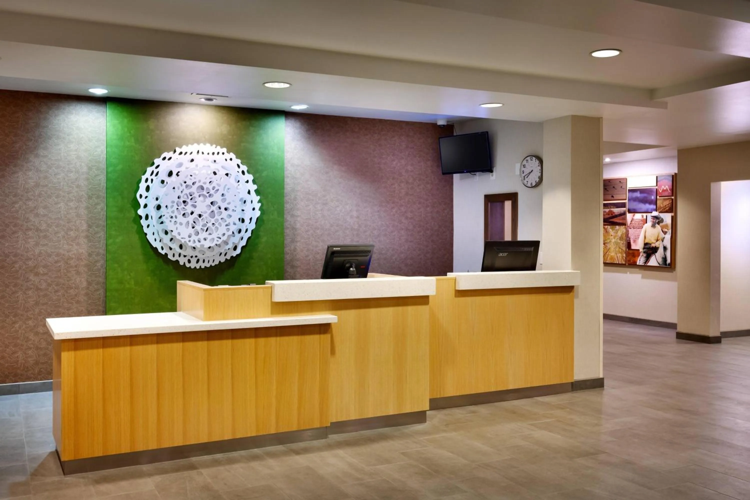 Lobby or reception in Fairfield Inn & Suites Roswell