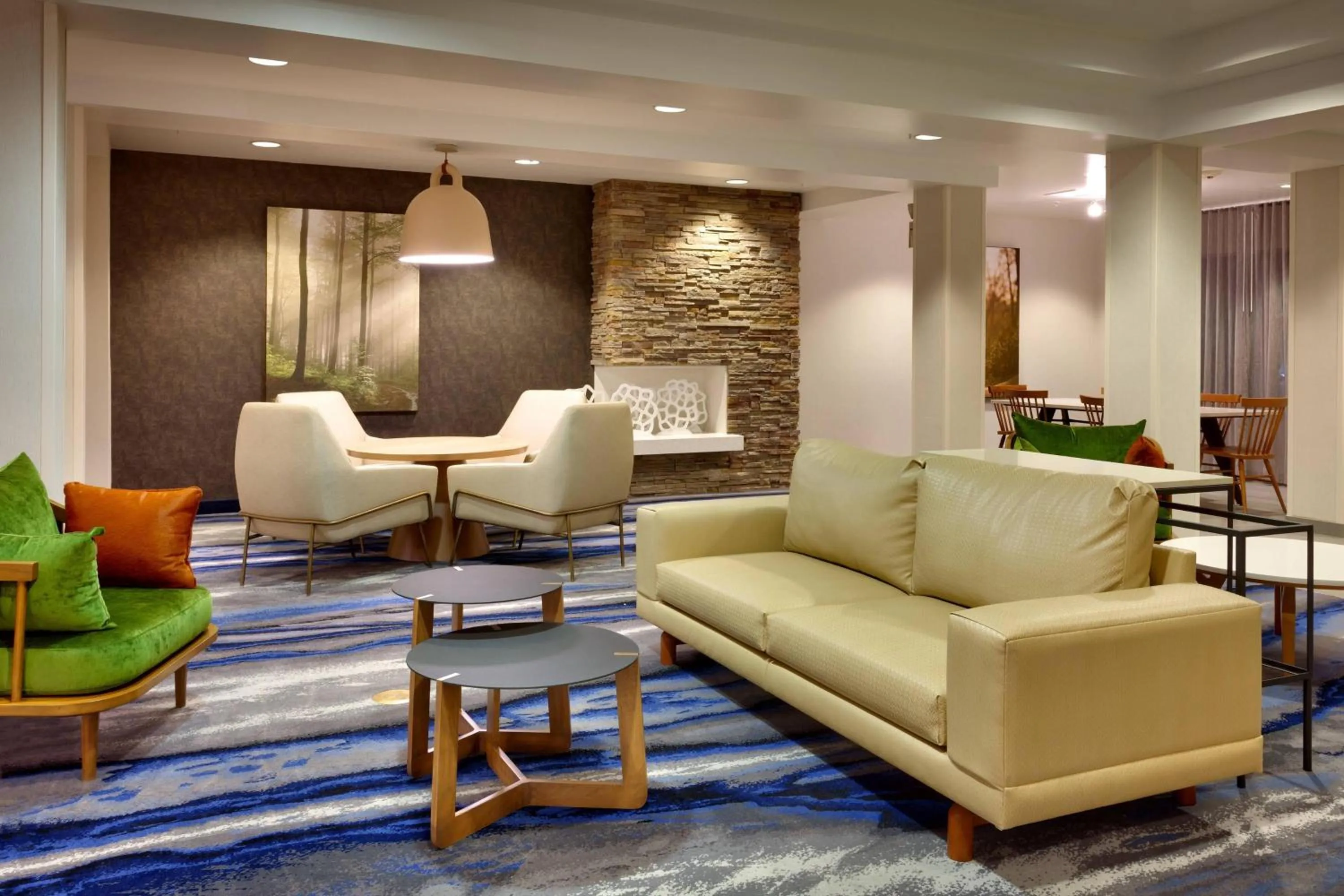 Lobby or reception in Fairfield Inn & Suites Roswell