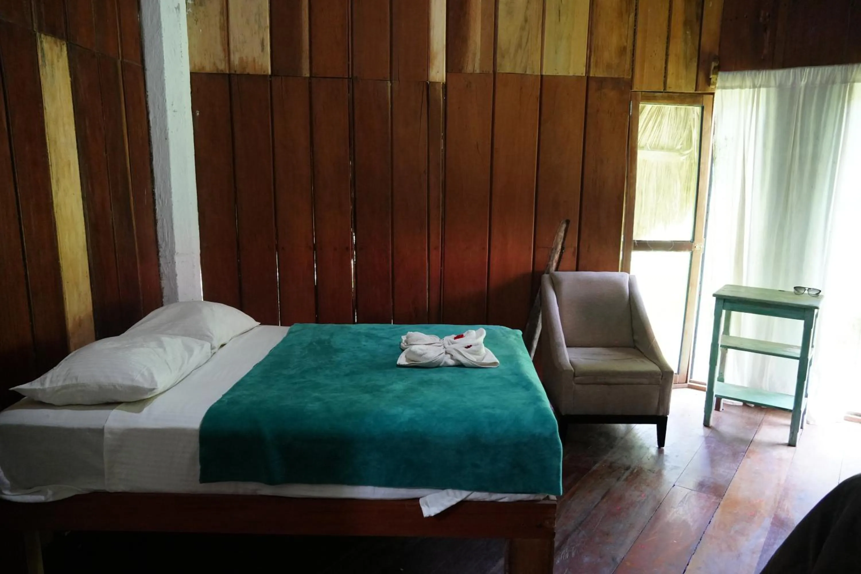 Bed in Eco Hotel Sak Nok