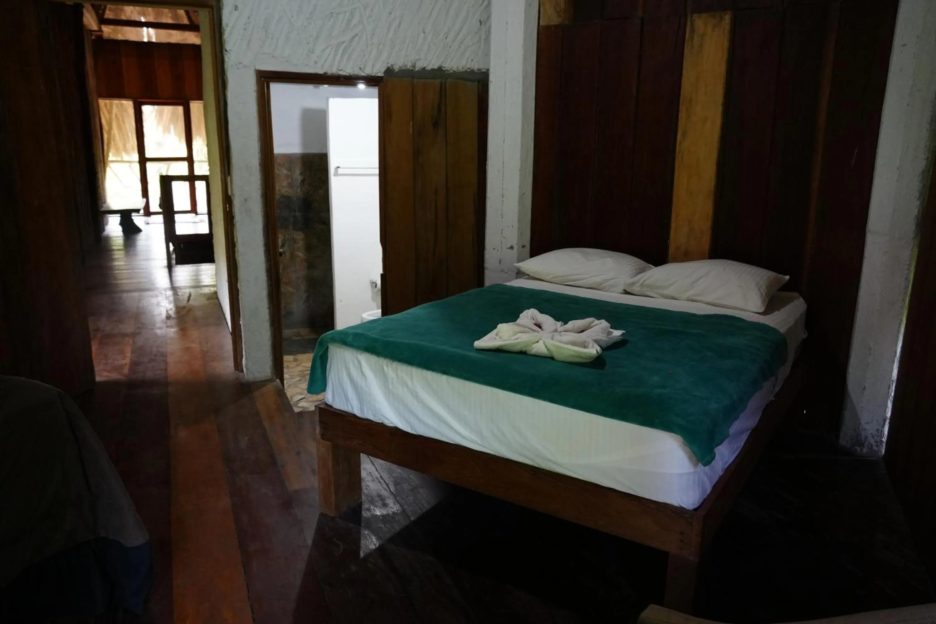Bed in Eco Hotel Sak Nok