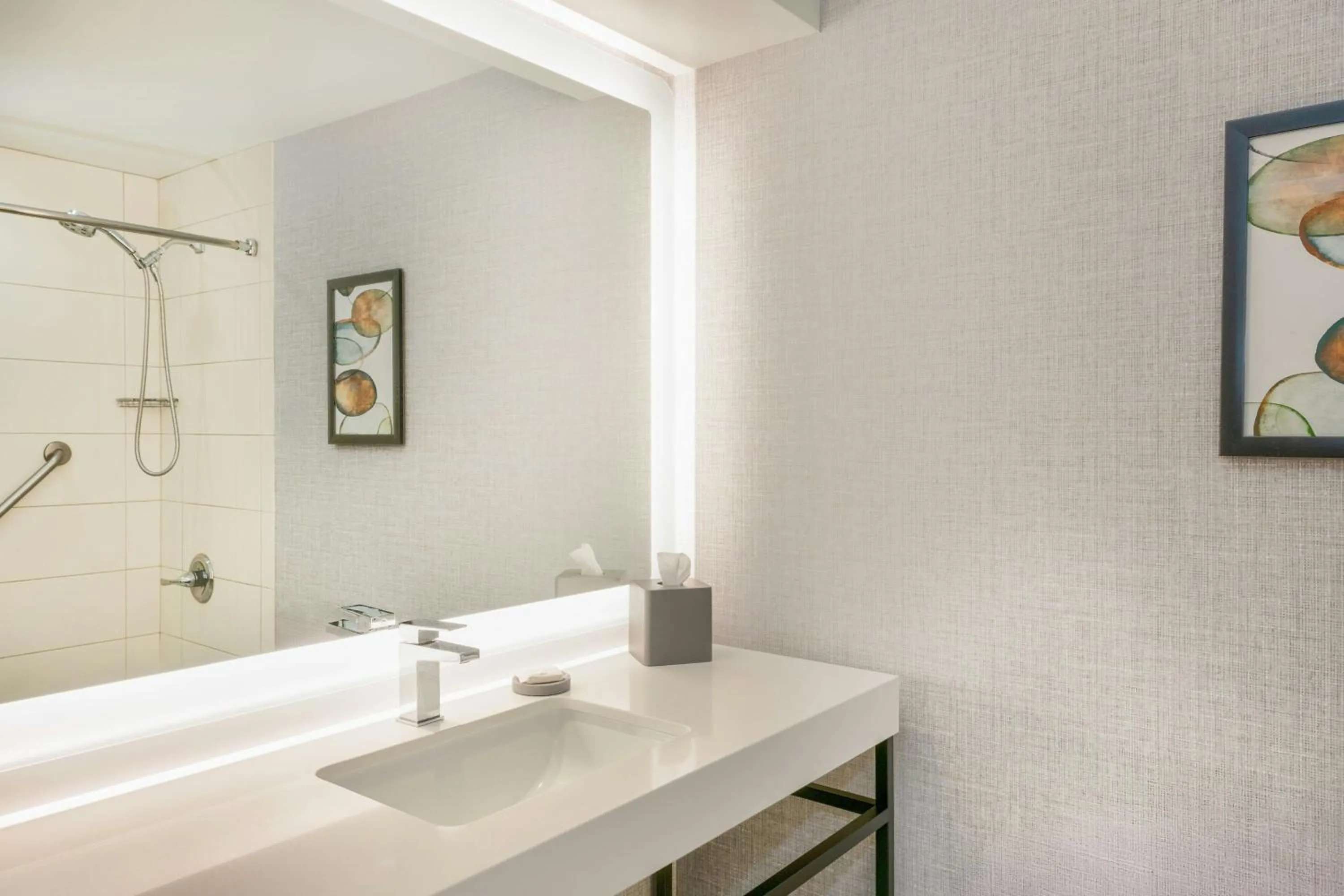 Bathroom in Rochester Marriott Mayo Clinic Area