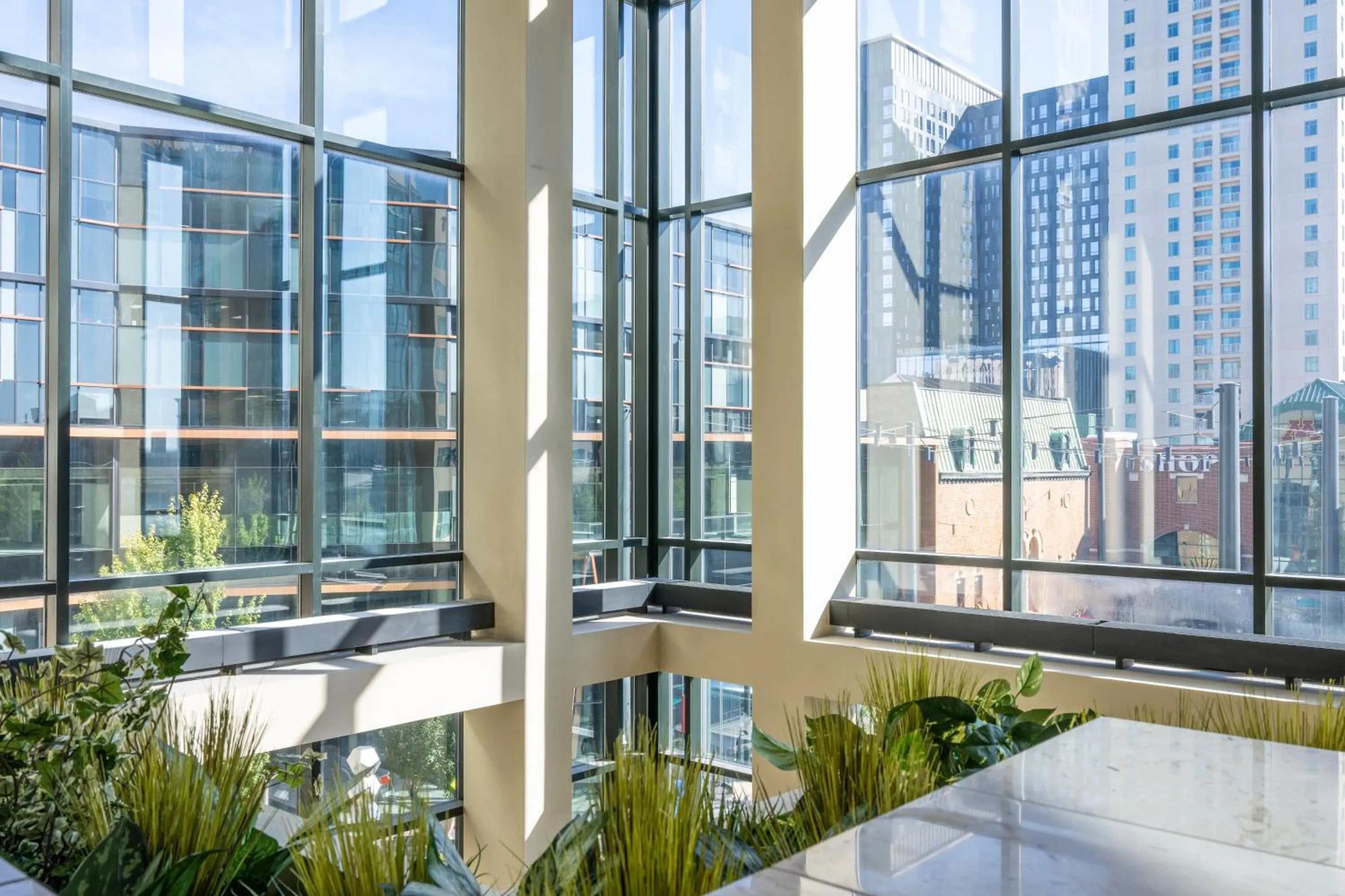 City view in Rochester Marriott Mayo Clinic Area