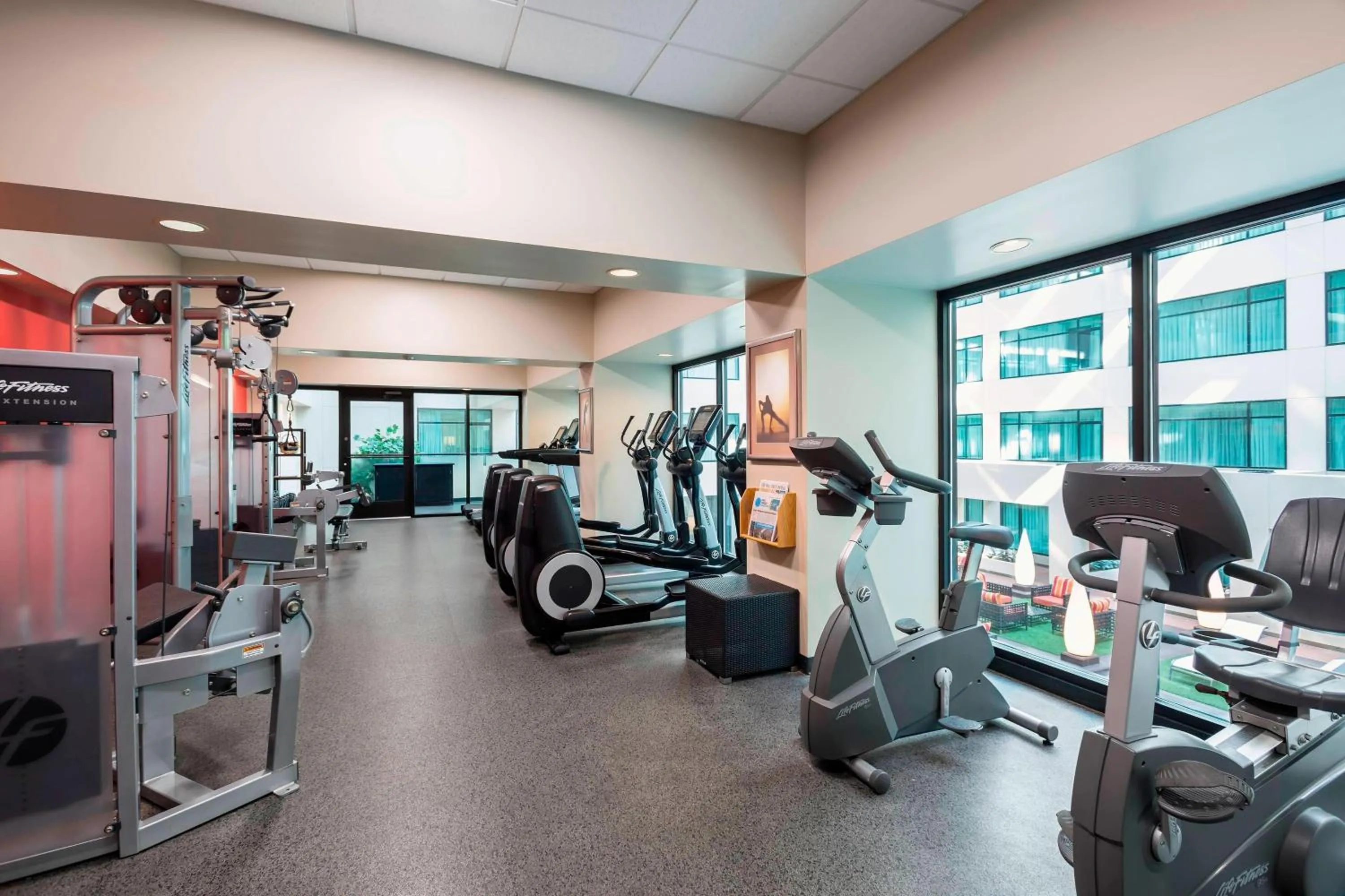 Fitness centre/facilities in Rochester Marriott Mayo Clinic Area
