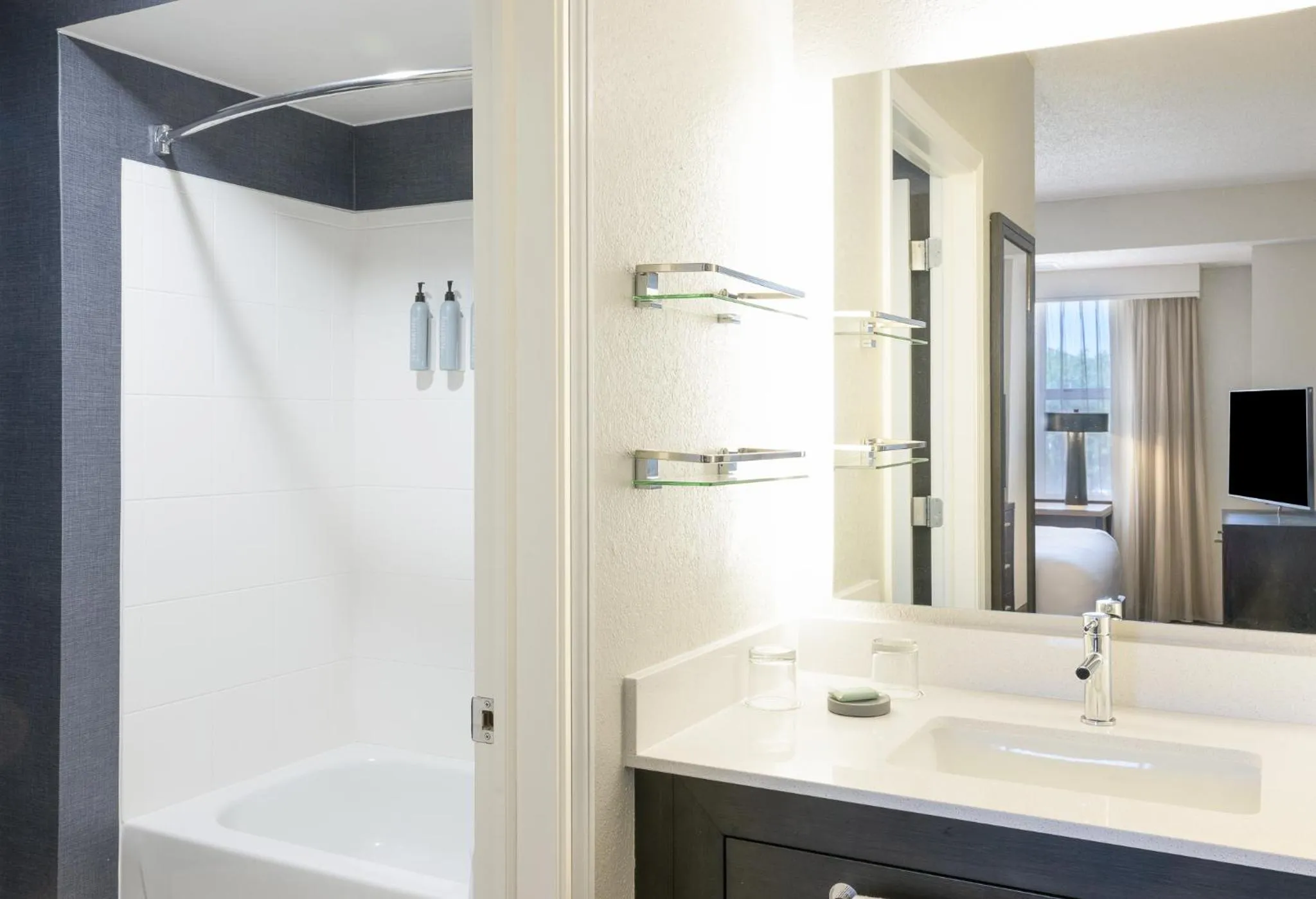 Shower in Residence Inn Rochester Mayo Clinic Area