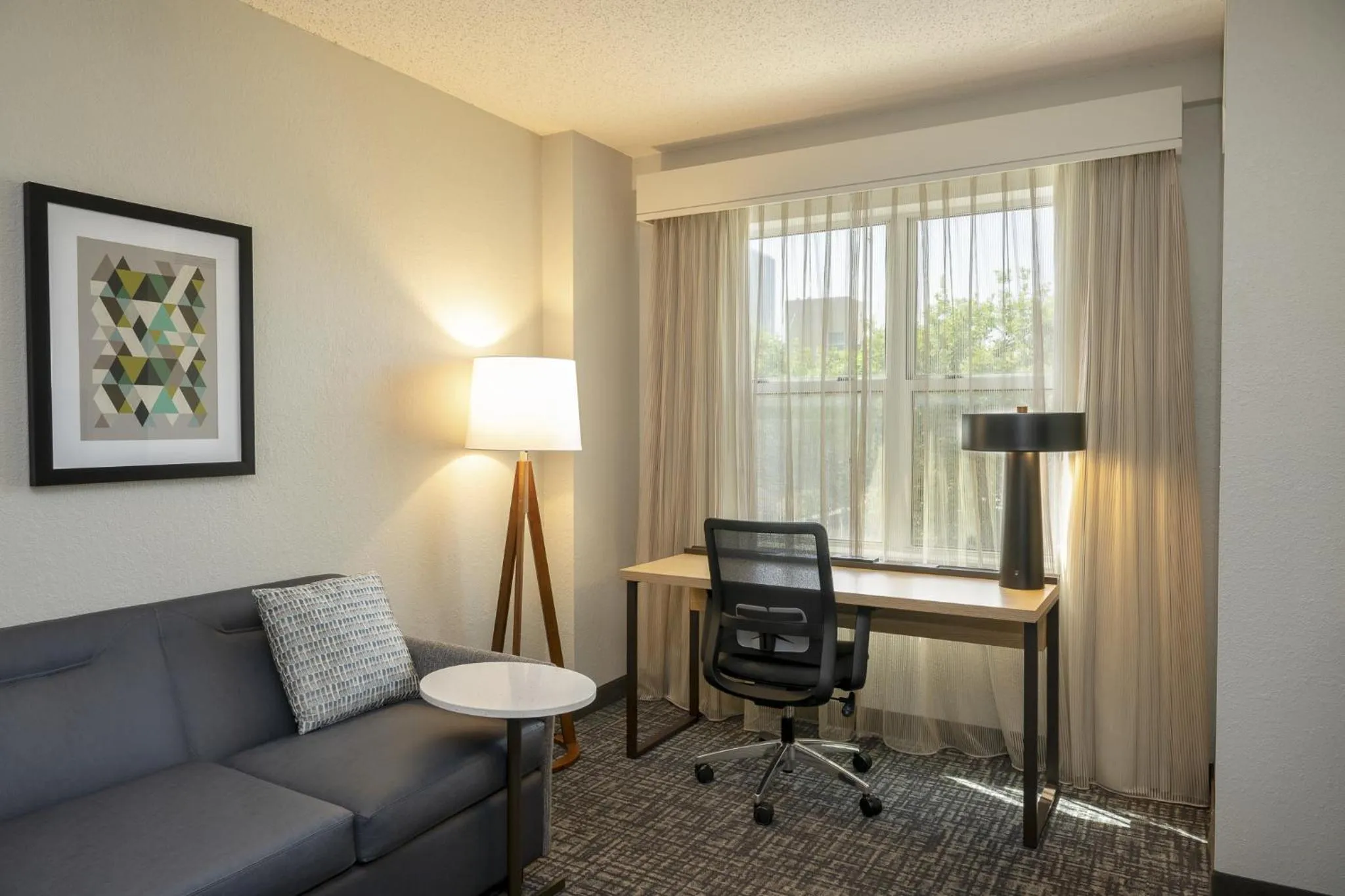Living room in Residence Inn Rochester Mayo Clinic Area