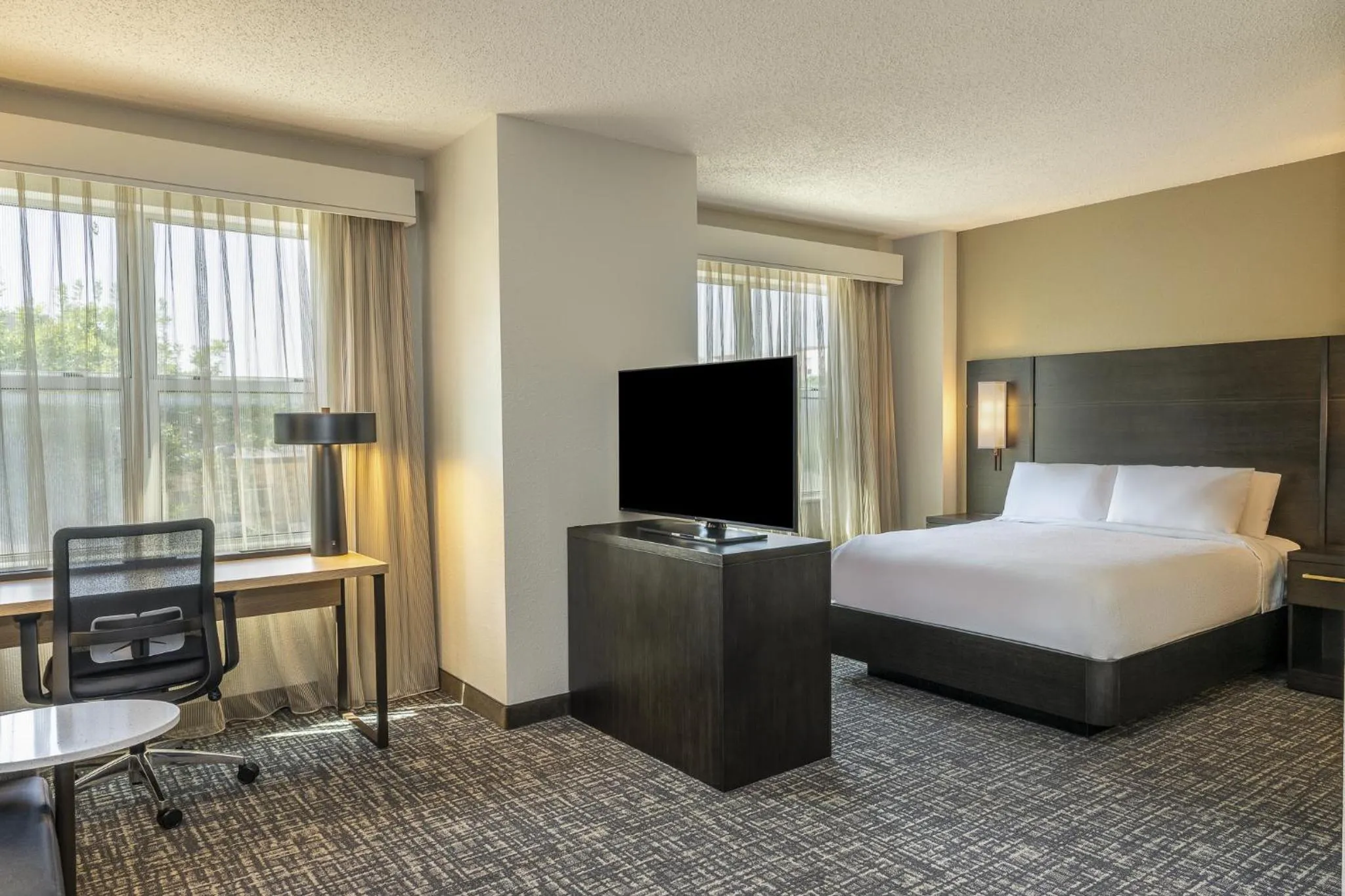 Bed in Residence Inn Rochester Mayo Clinic Area