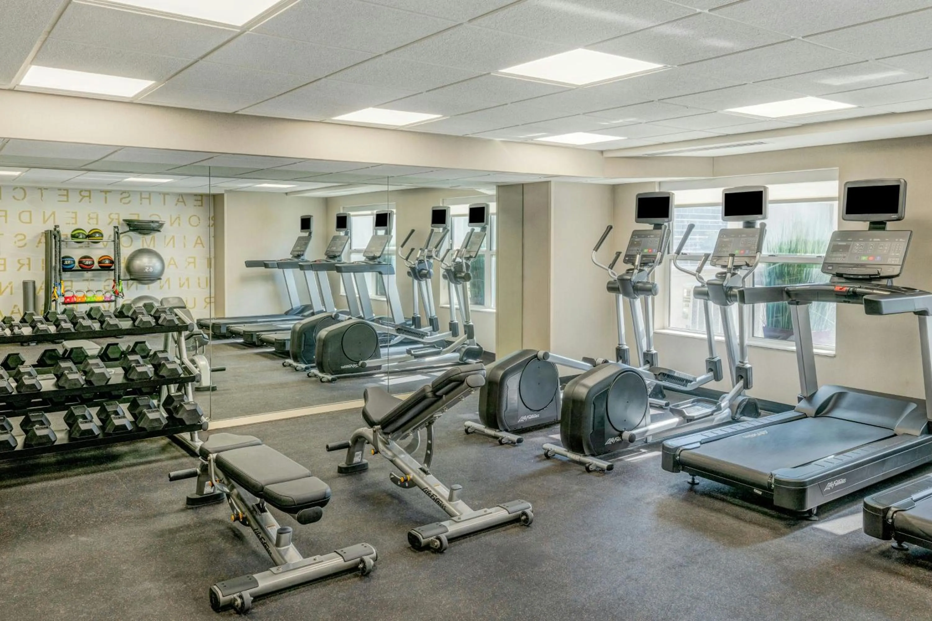Fitness centre/facilities in Residence Inn Rochester Mayo Clinic Area