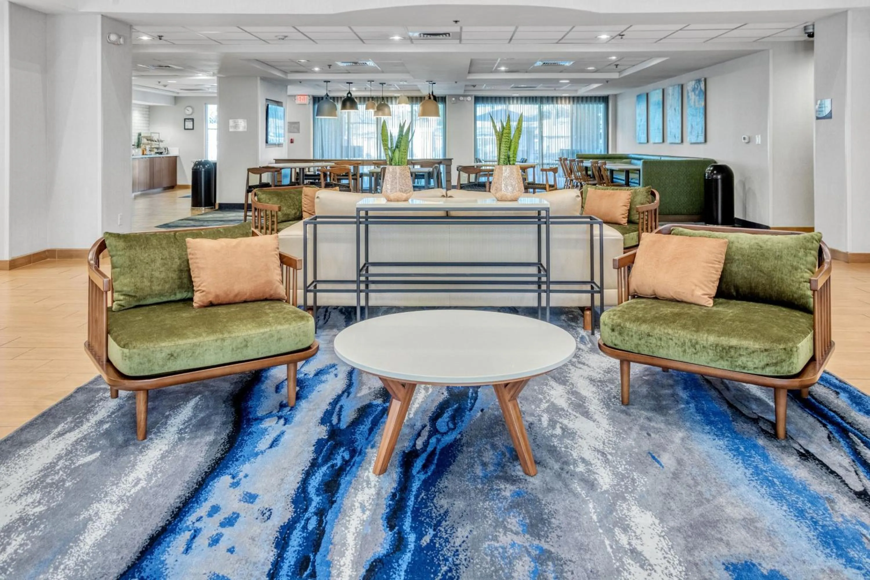 Lobby or reception in Fairfield Inn & Suites Rancho Cordova