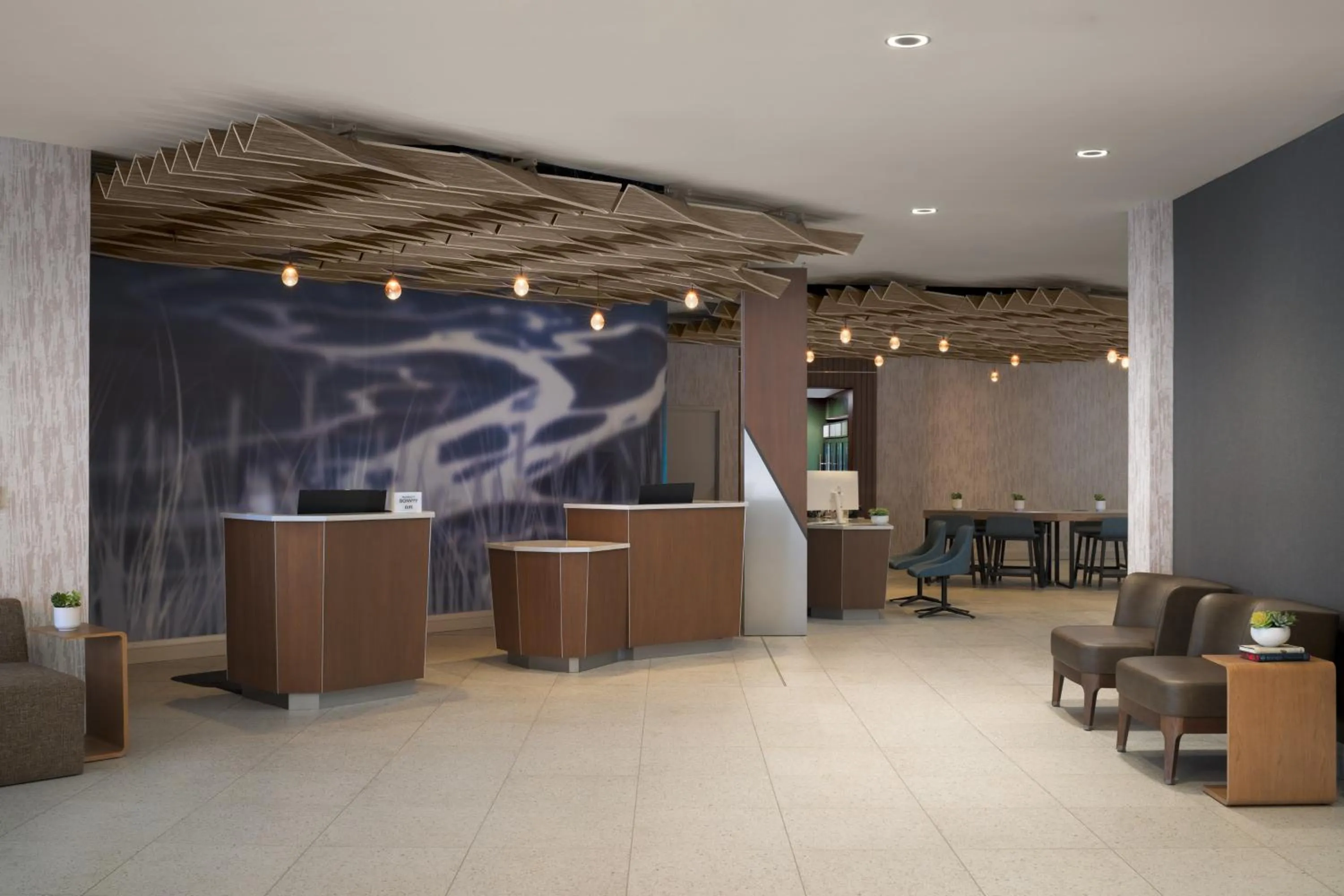 Lobby or reception in Sacramento Marriott Rancho Cordova