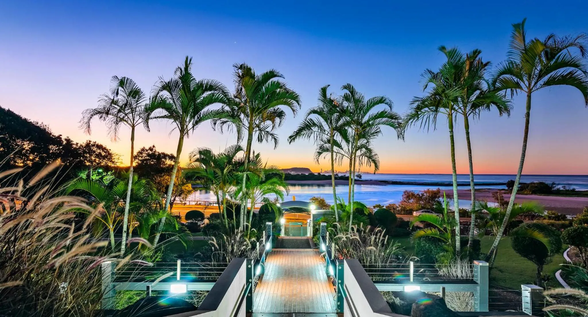 Sunset in Little Cove Currumbin