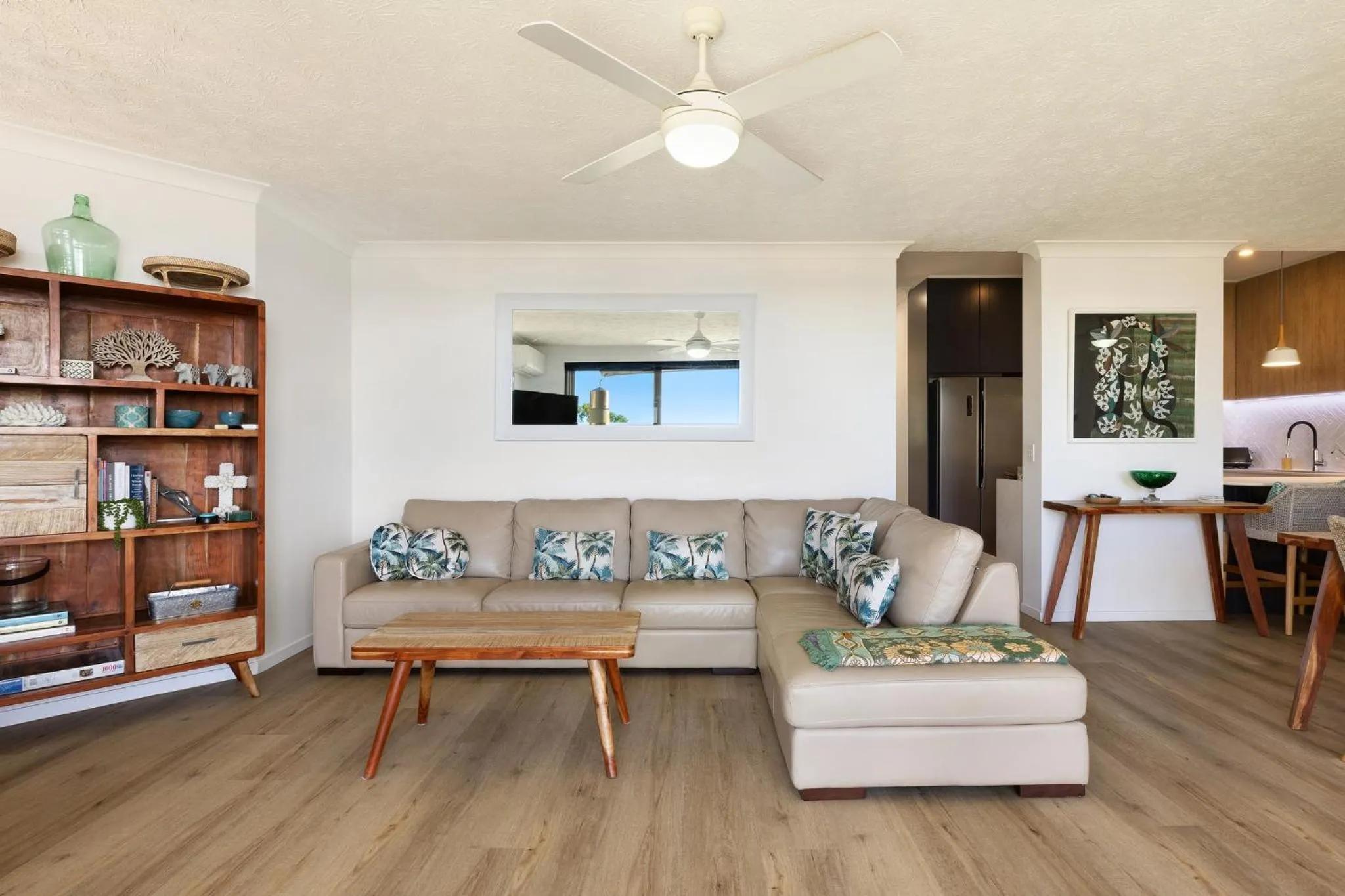 Living room in Little Cove Currumbin