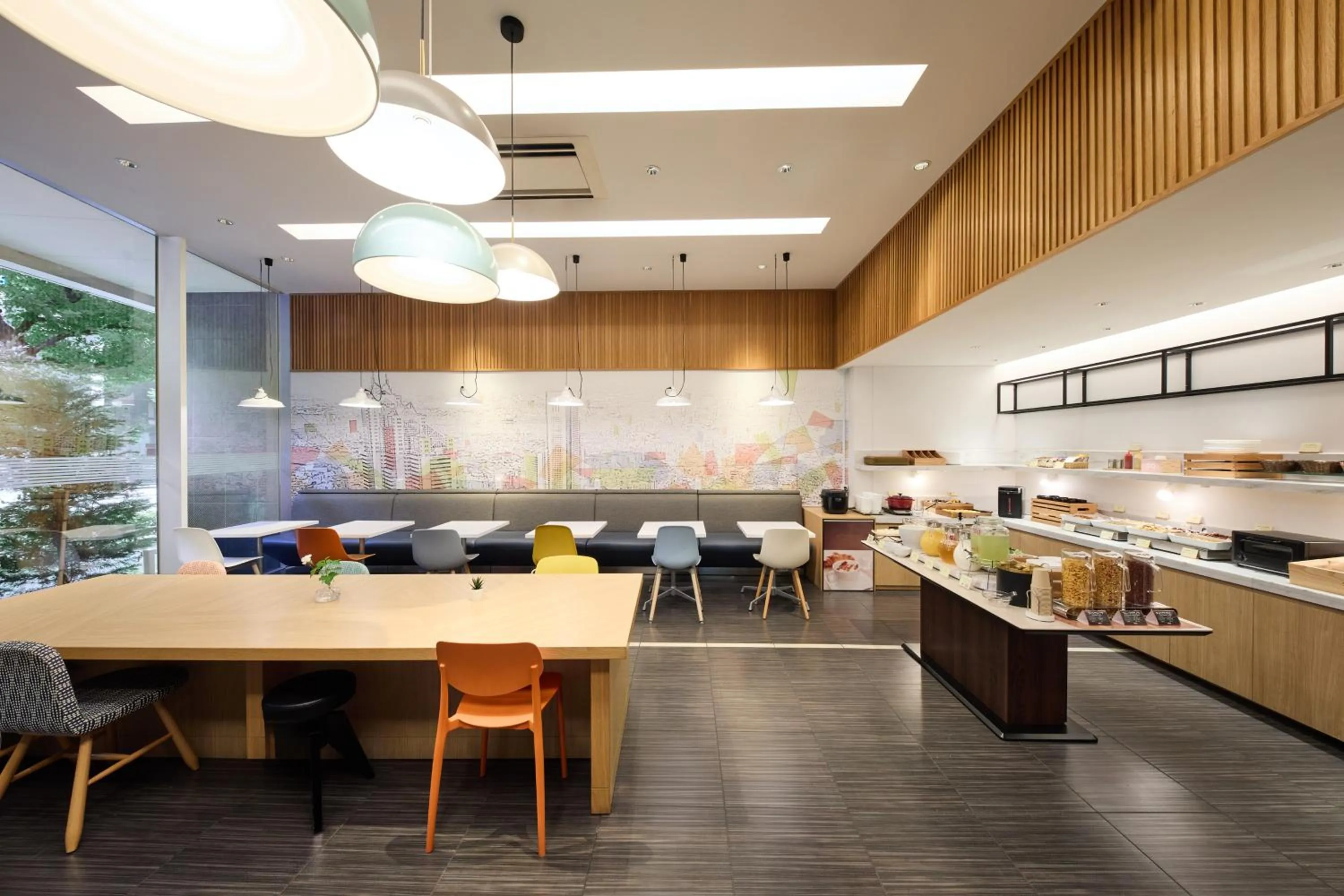 Buffet breakfast in Citadines Shinjuku Tokyo