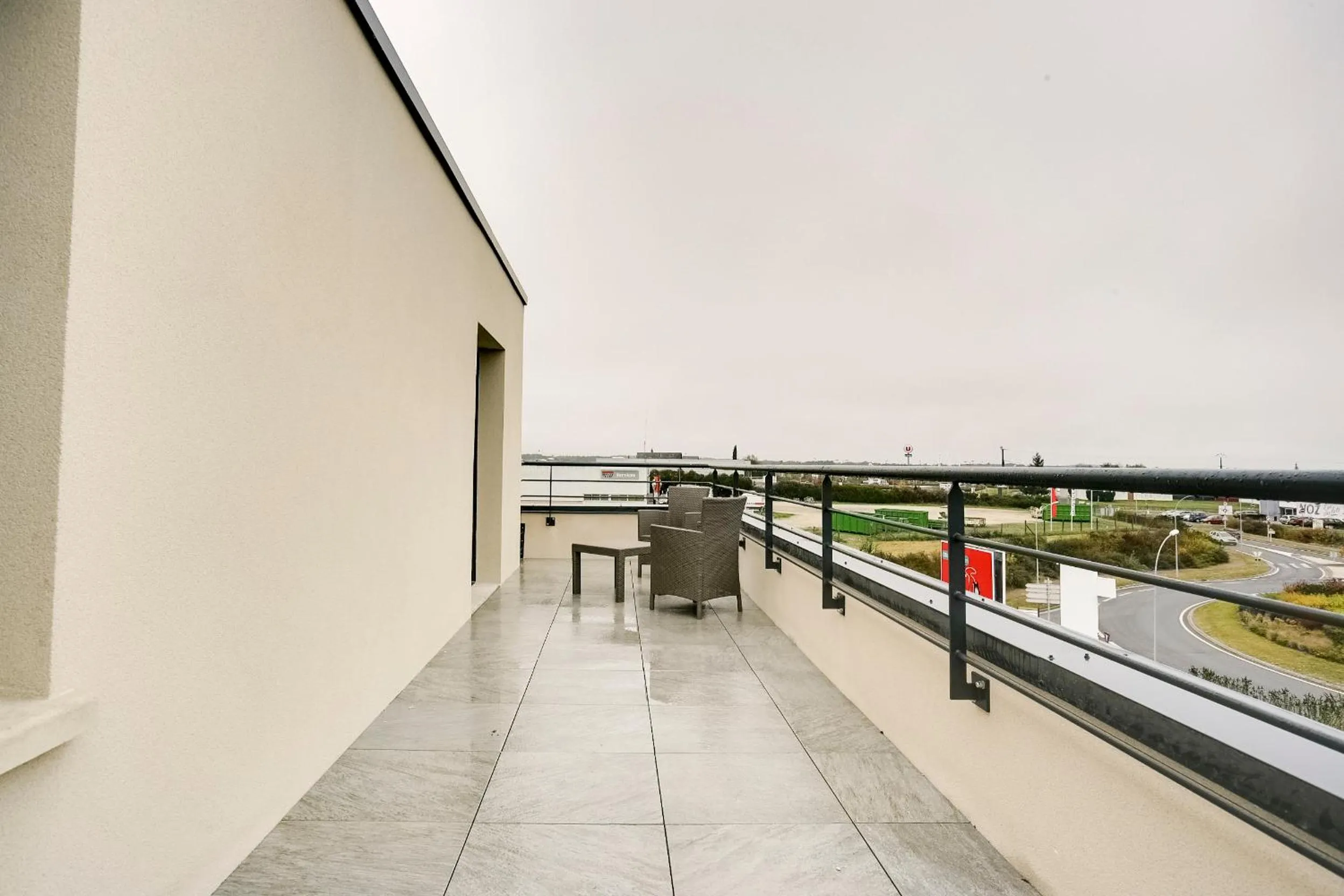 Balcony/Terrace in Brit Hotel Confort Loches