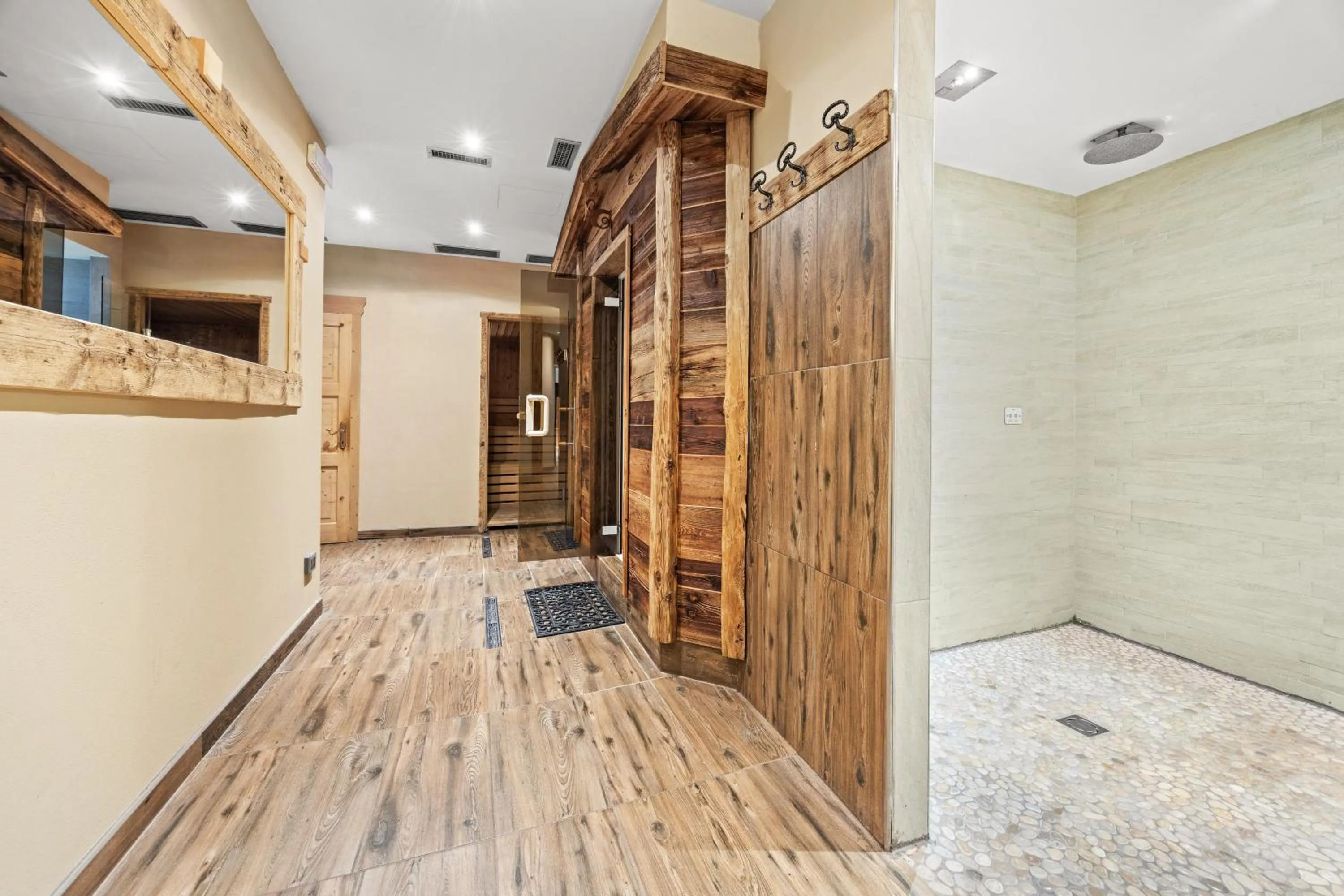 Spa and wellness centre/facilities in Residence Des Alpes