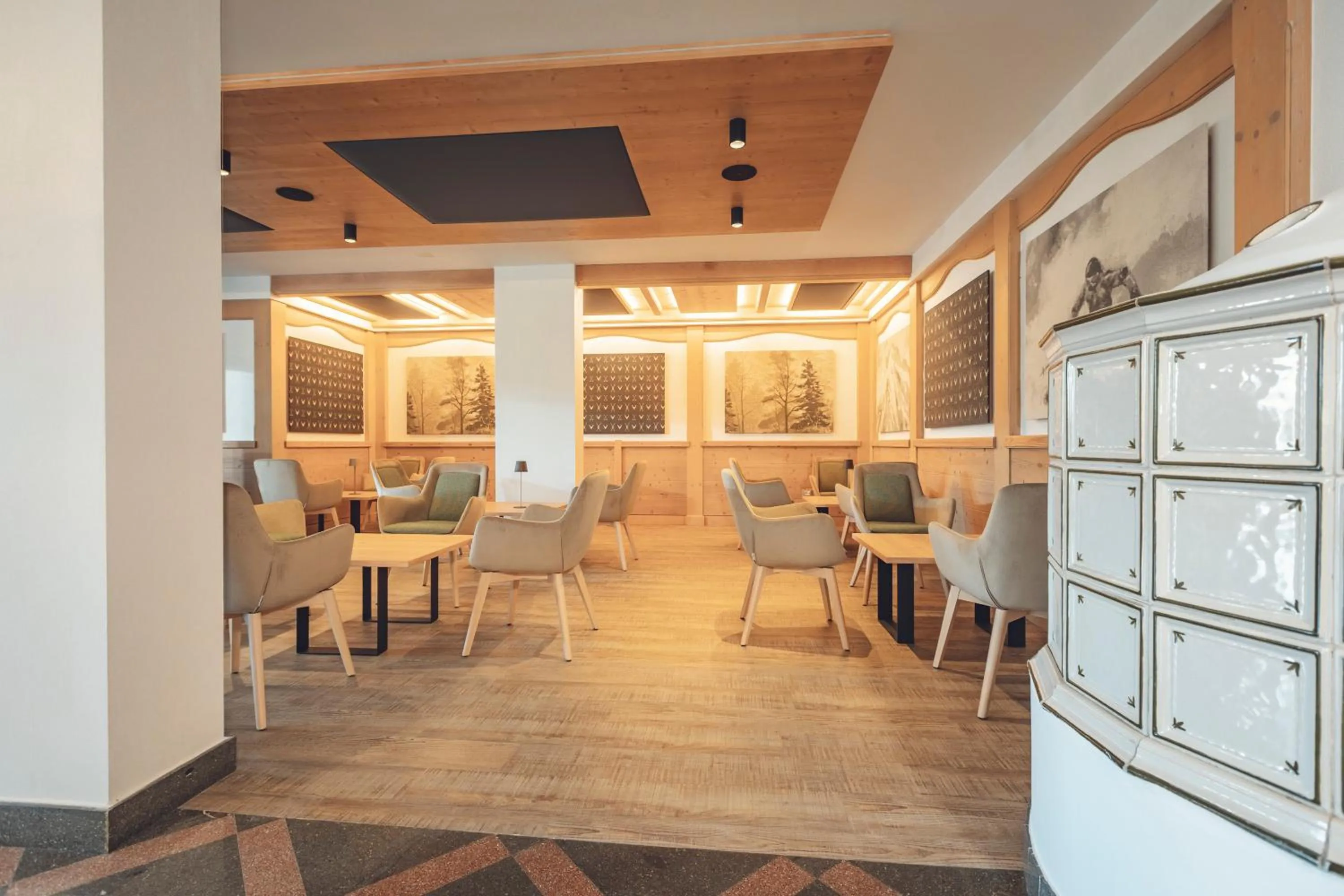 Lobby or reception in Residence Des Alpes