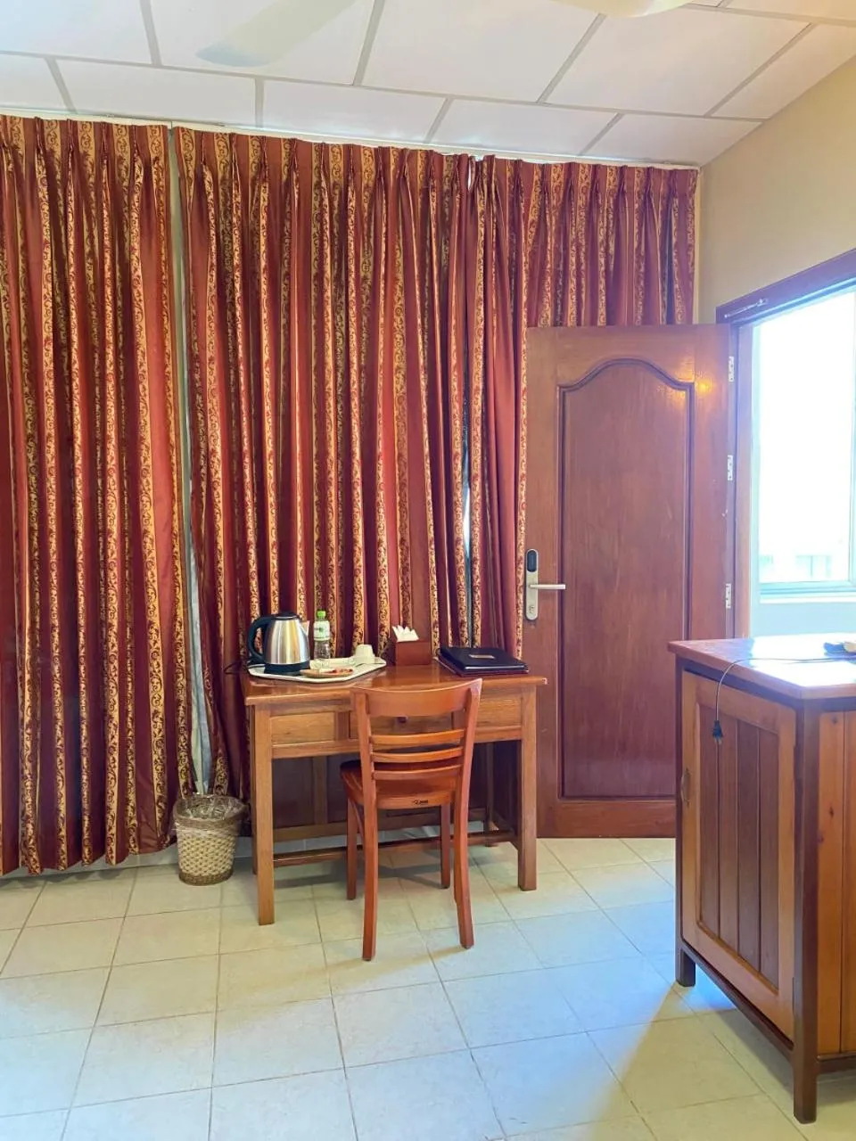 Seating area in Don Bosco Hotel School