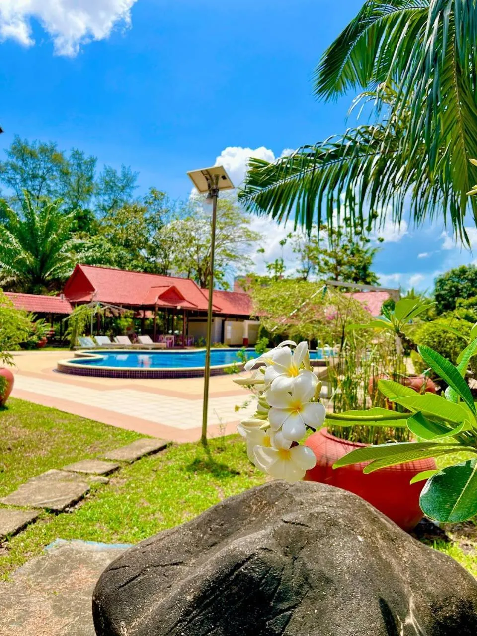Garden view in Don Bosco Hotel School