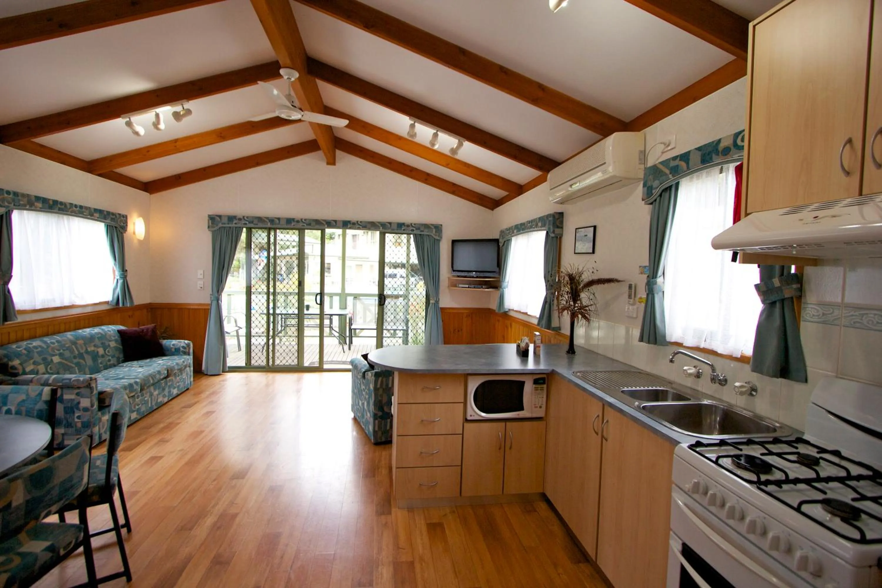 Living room in BIG4 Crystal Brook Tourist Park