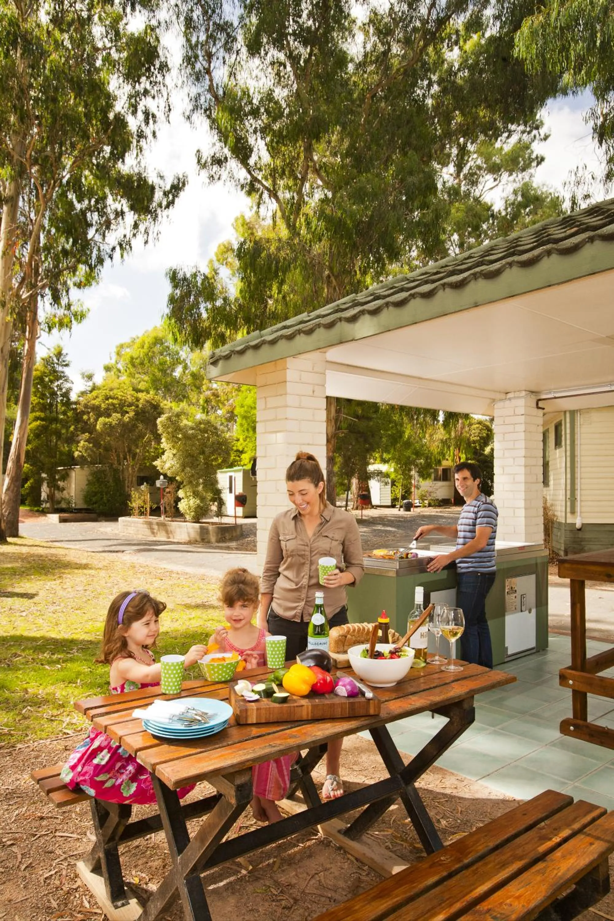BBQ facilities in BIG4 Crystal Brook Tourist Park