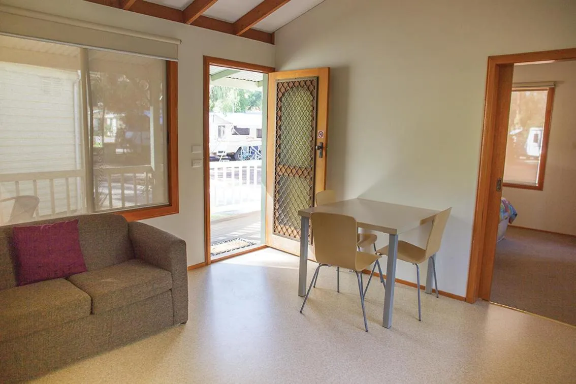 Dining area in BIG4 Crystal Brook Tourist Park