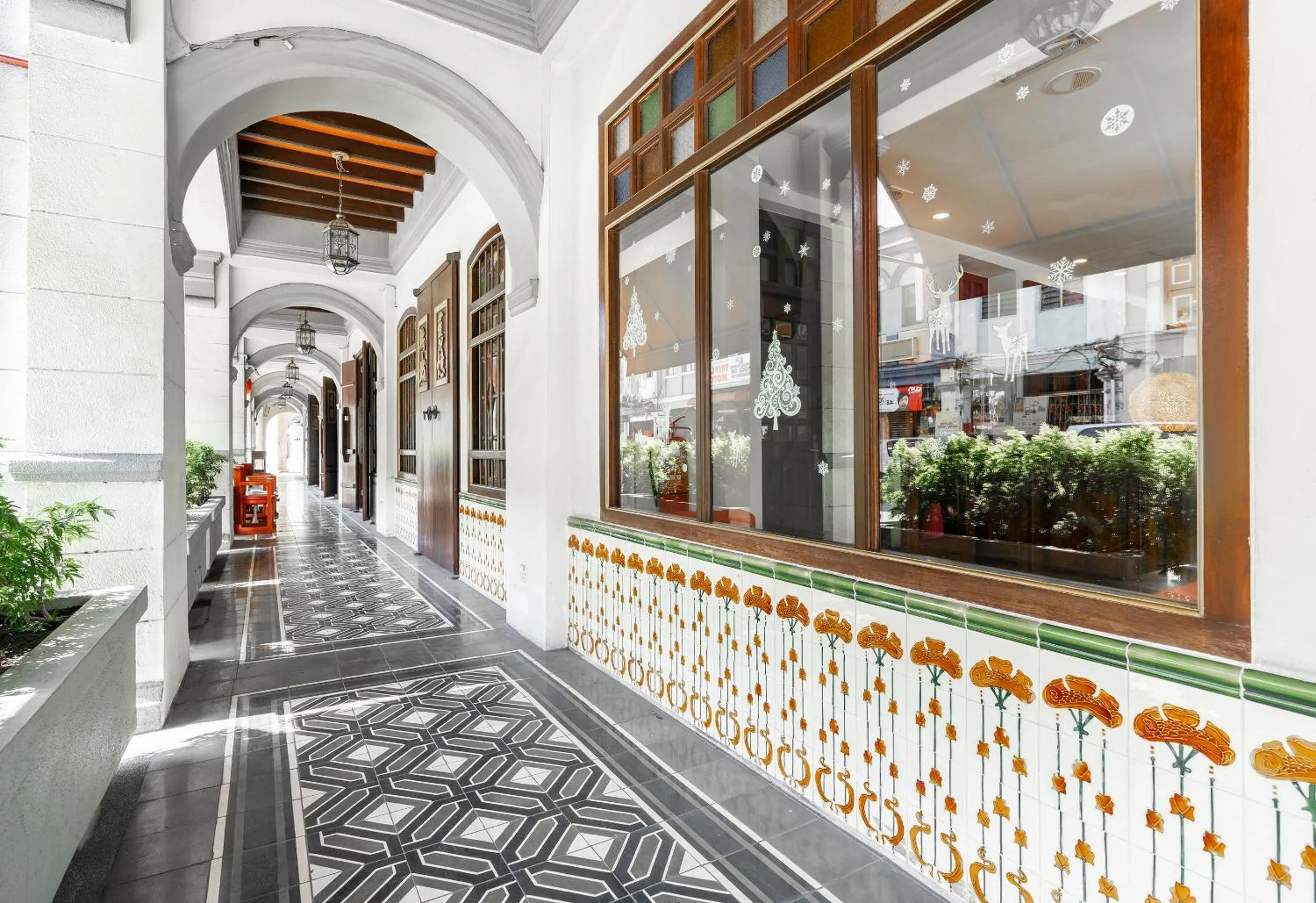 Facade/entrance in Hotel Penaga