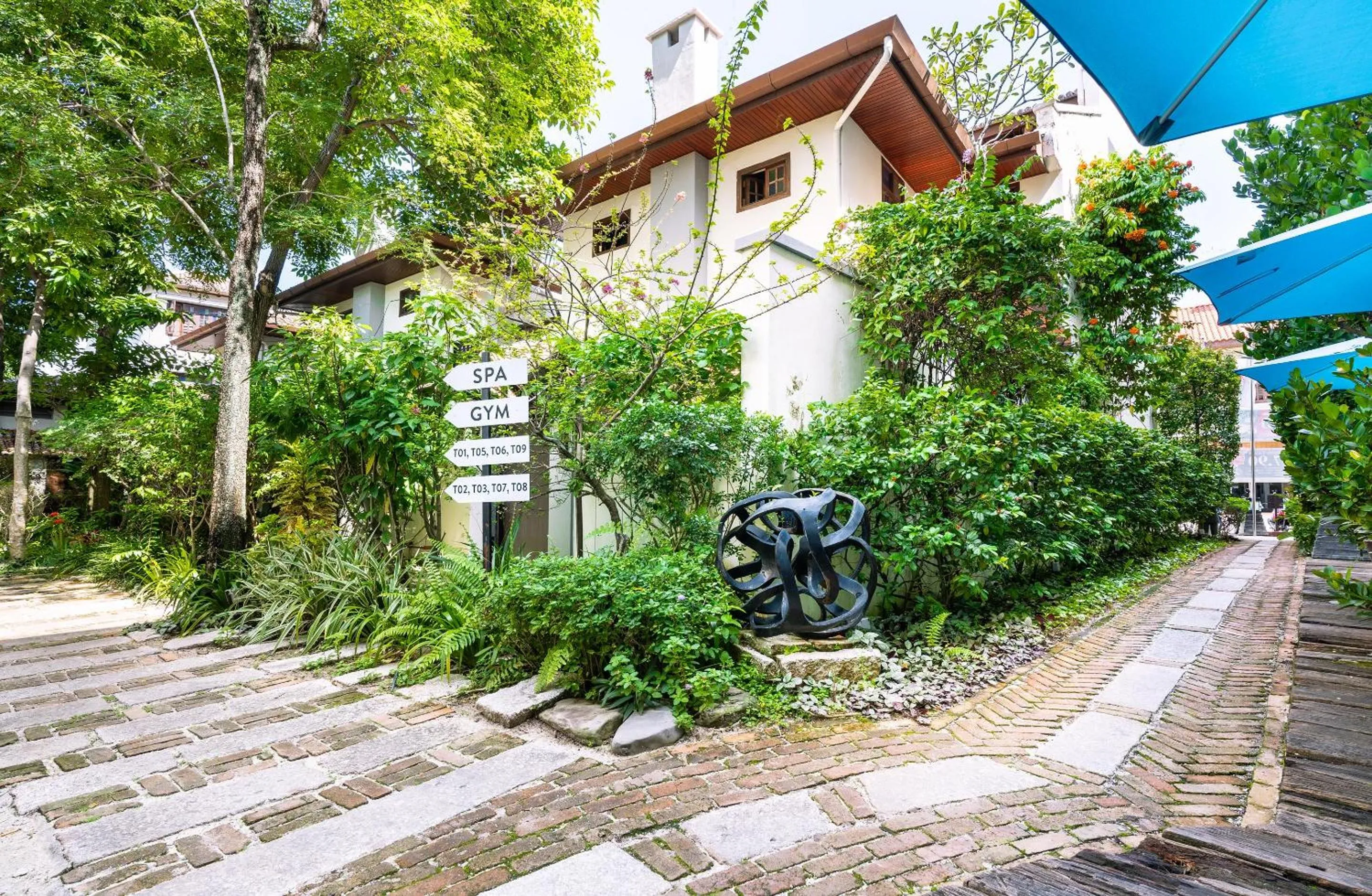 Garden in Hotel Penaga