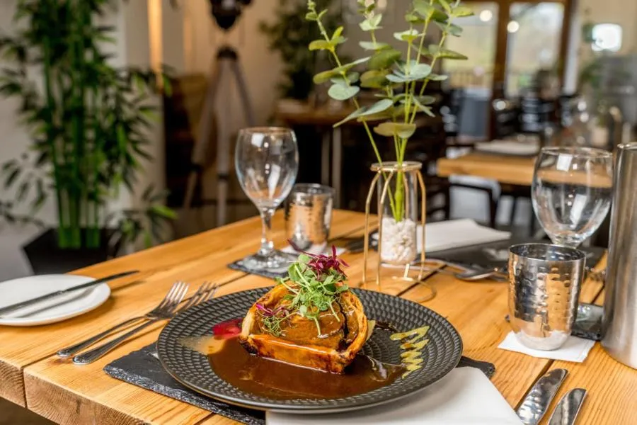 Food close-up in The Gower Hotel