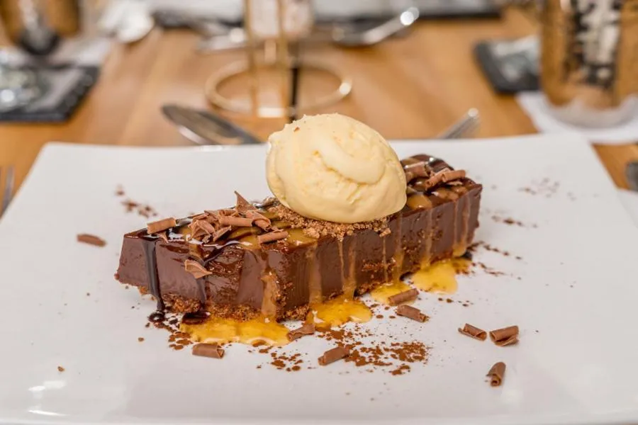 Food close-up in The Gower Hotel