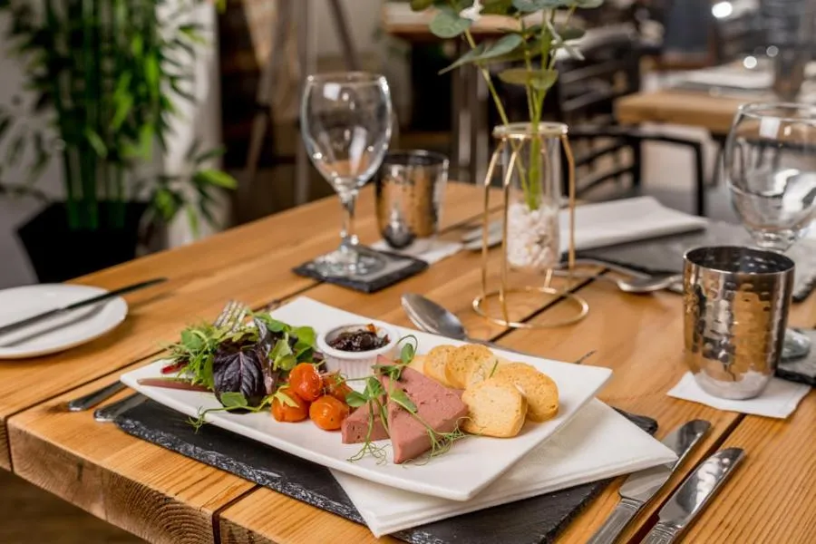 Food close-up in The Gower Hotel