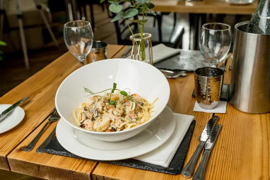 Food close-up in The Gower Hotel