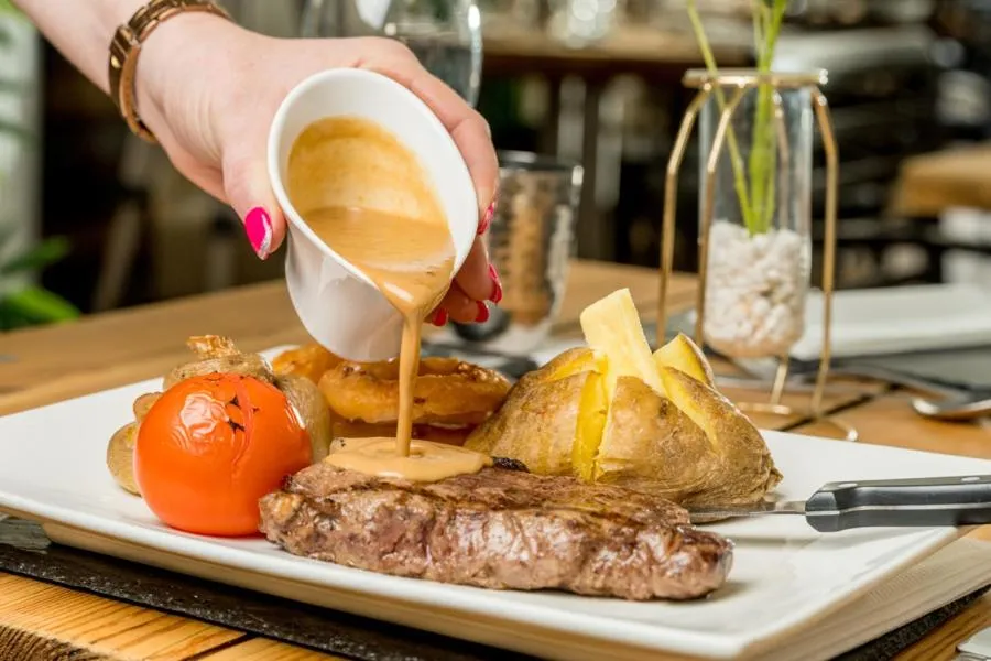 Food in The Gower Hotel