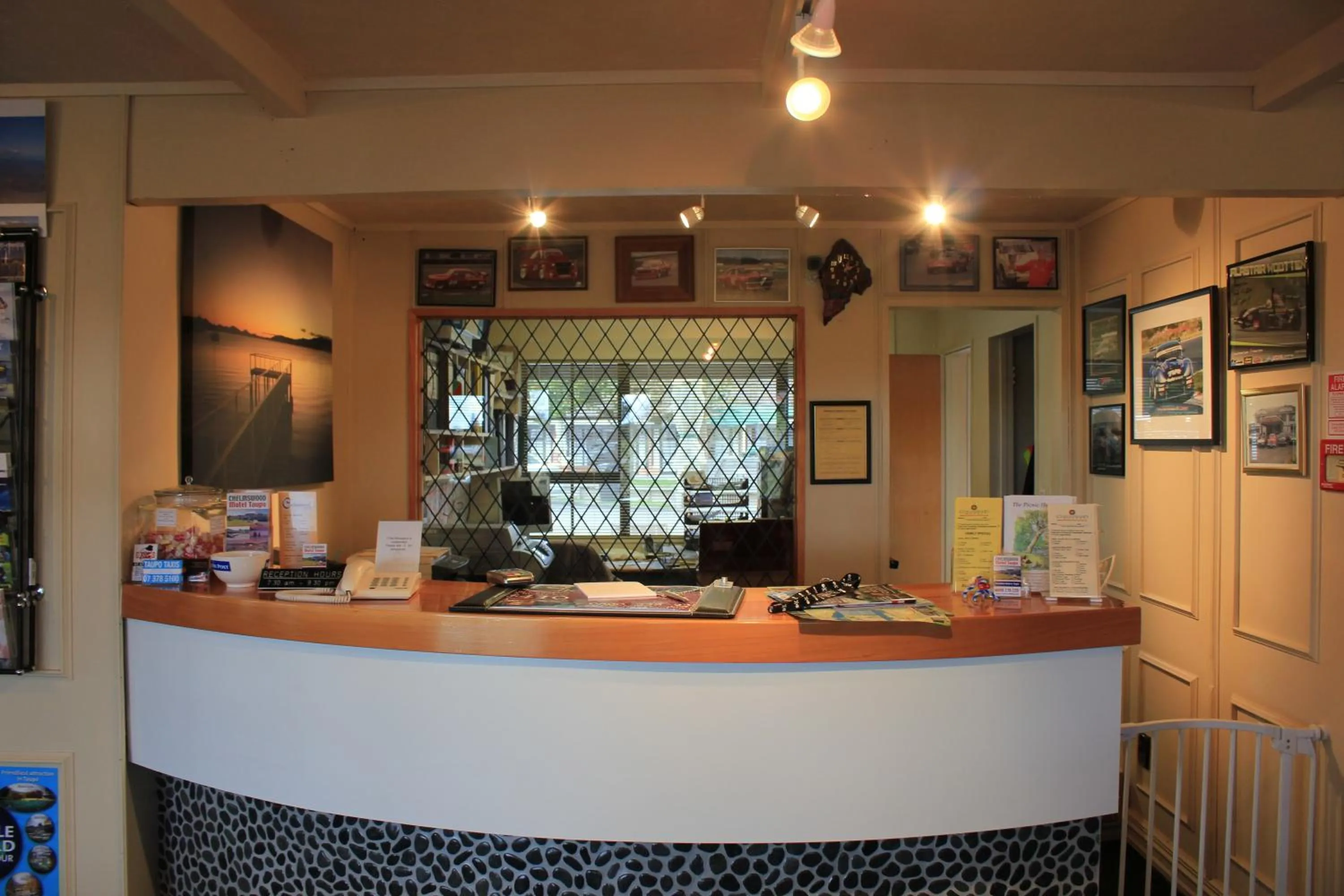 Lobby or reception in Chelmswood Motel Taupo