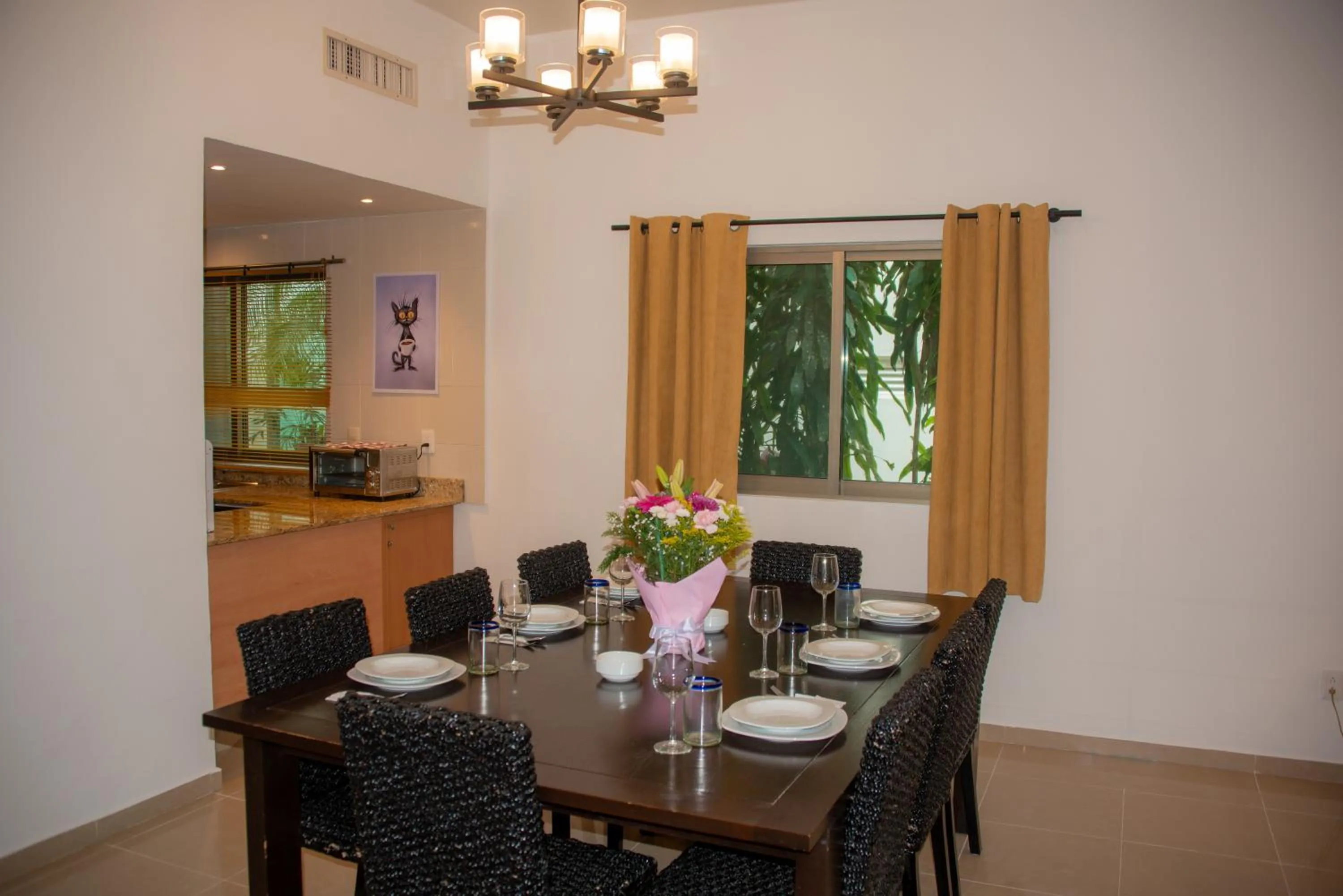 Kitchen or kitchenette in Riviera Maya Suites