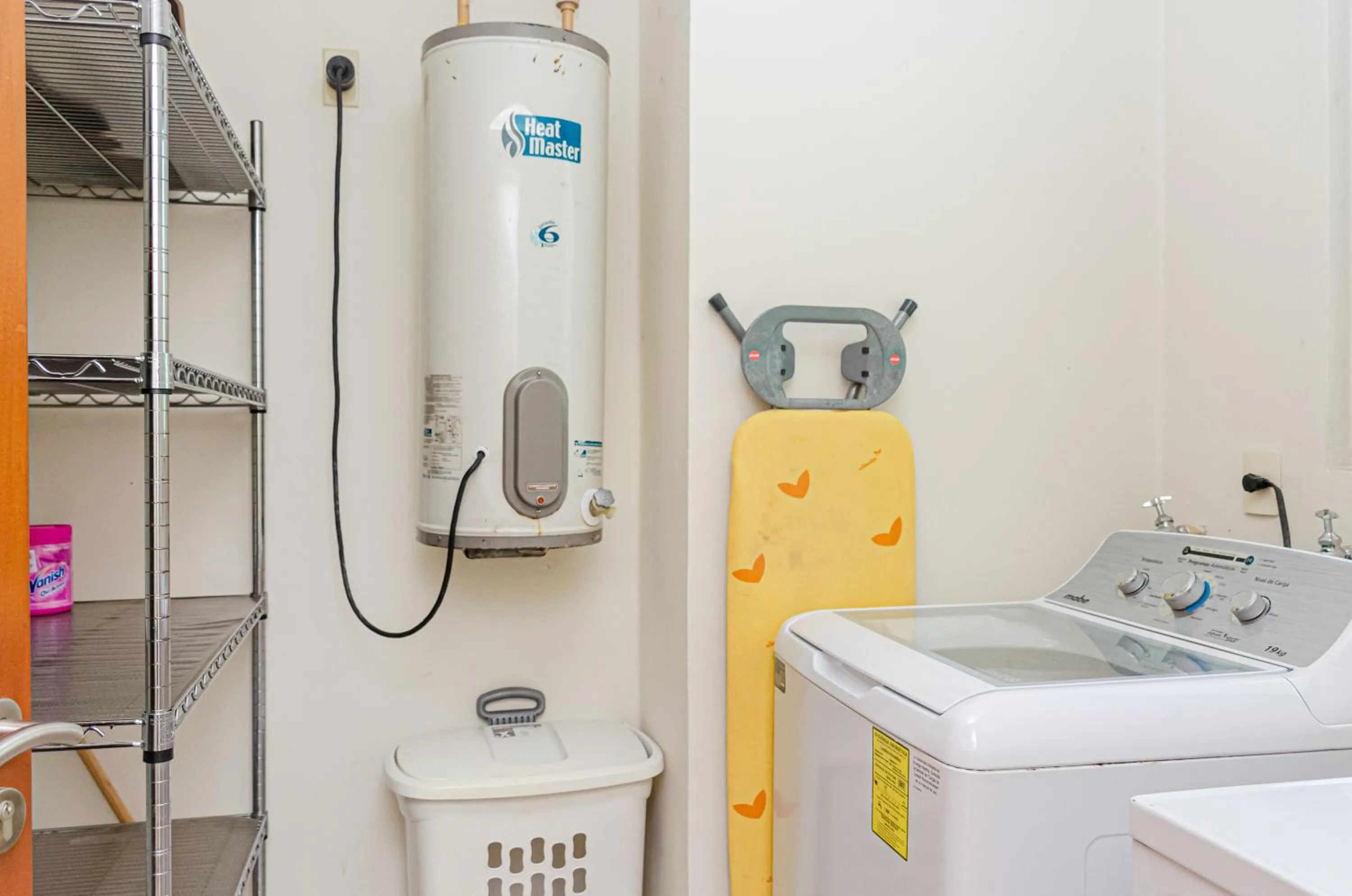washing machine in Riviera Maya Suites