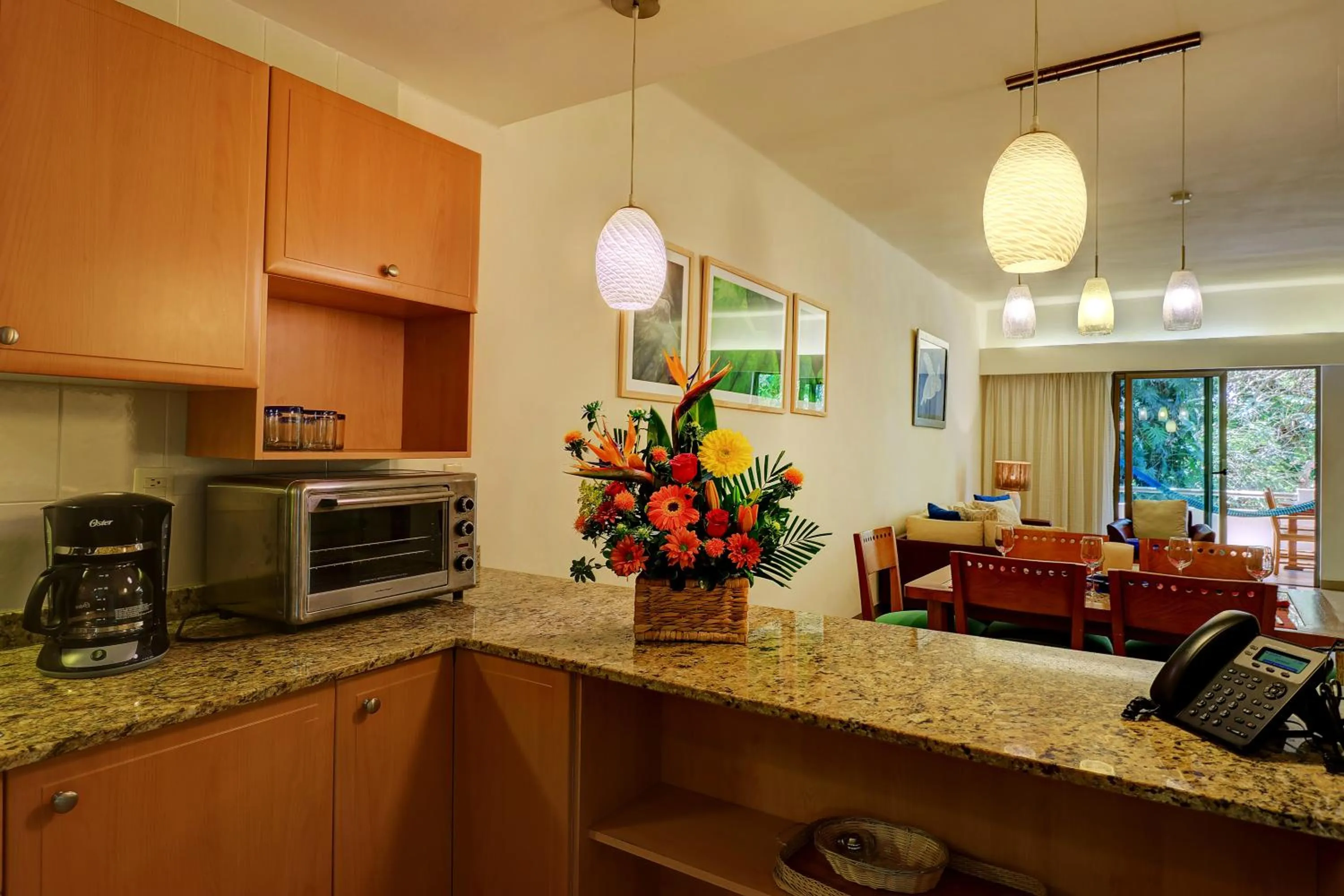 kitchen in Riviera Maya Suites