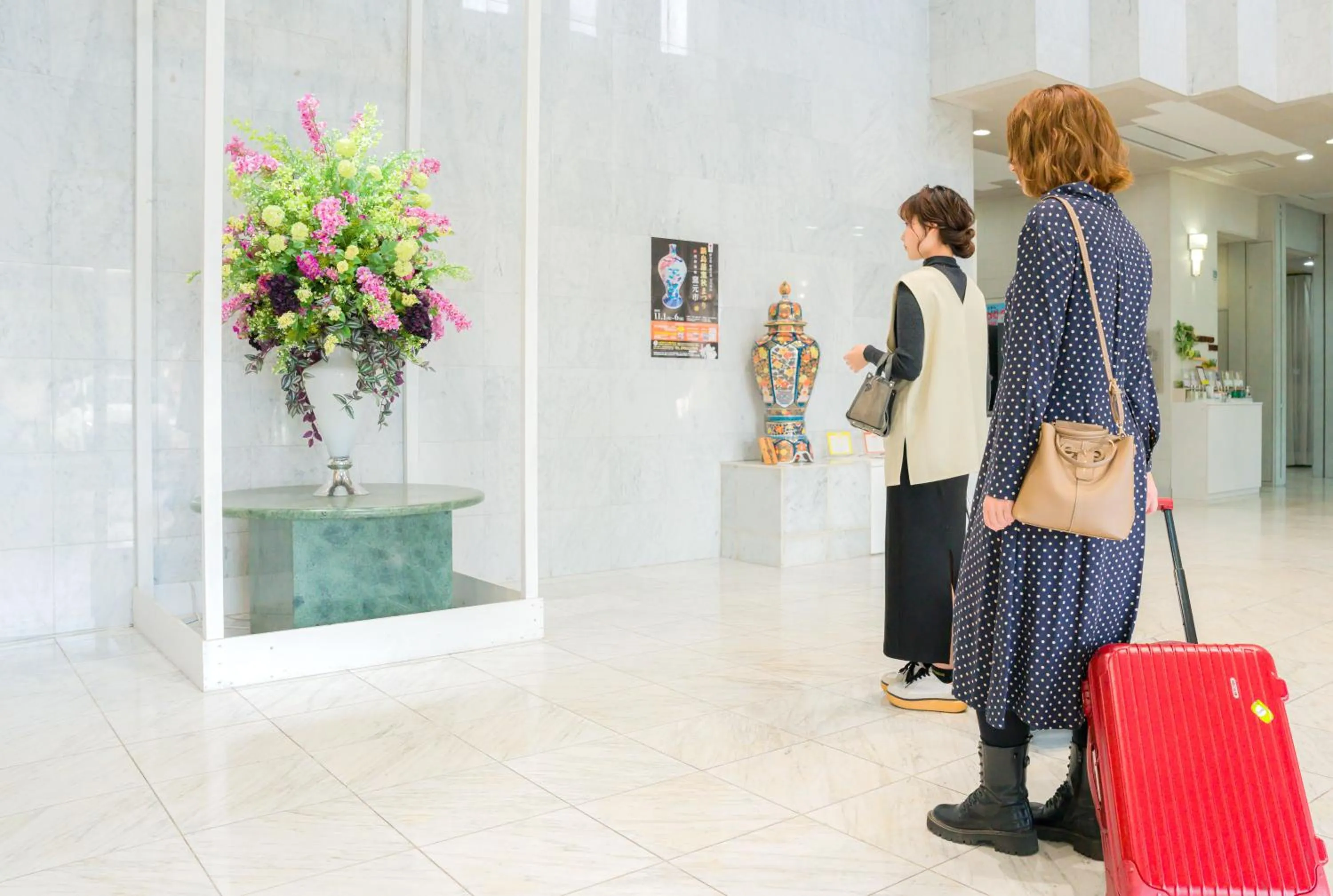 Lobby or reception in Imari Grand Hotel