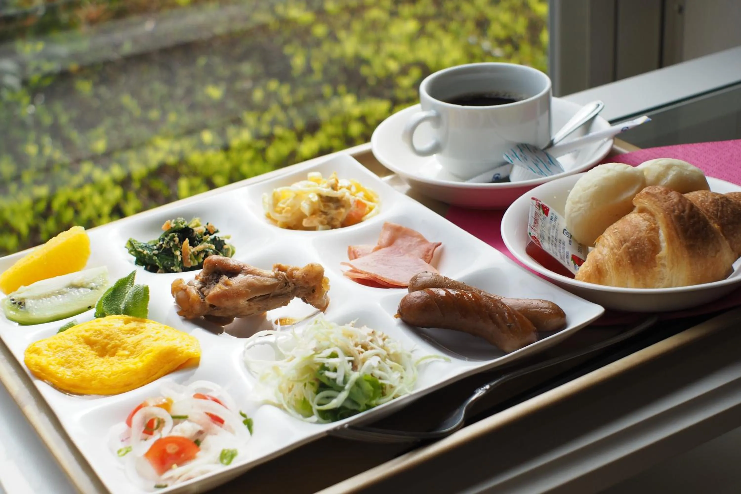 Buffet breakfast in Imari Grand Hotel
