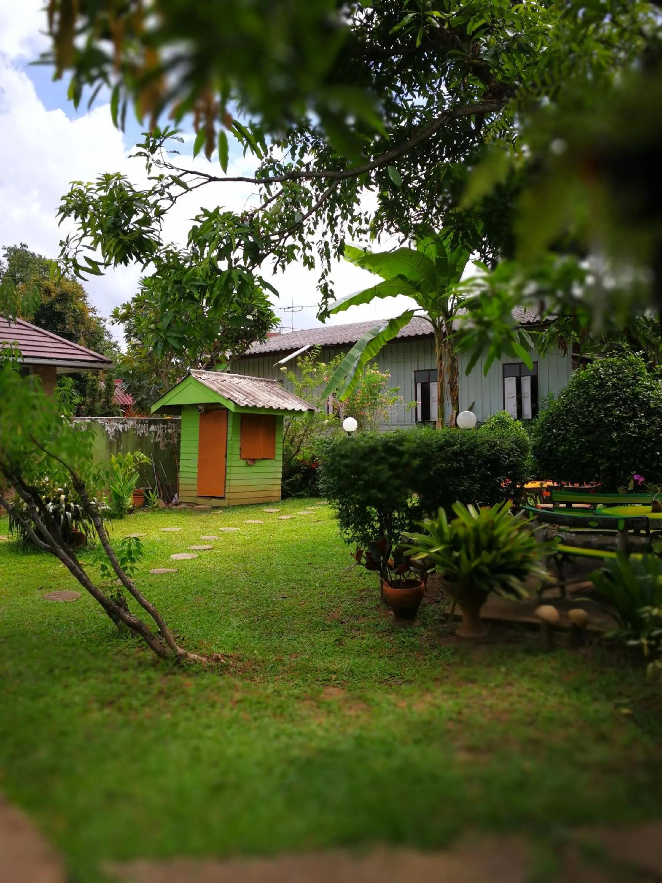 Garden in Baan Bua Guest House
