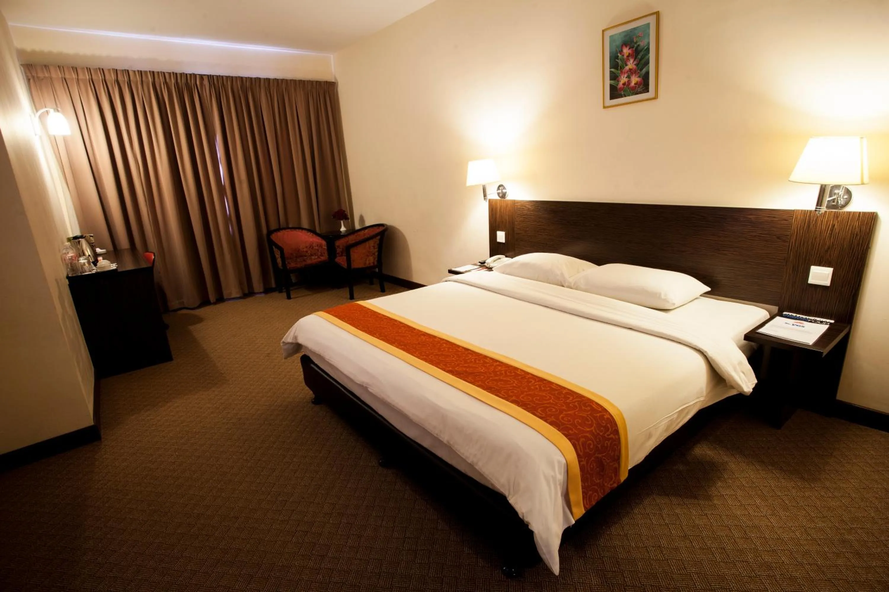 Bed in Hotel Tanjong Vista