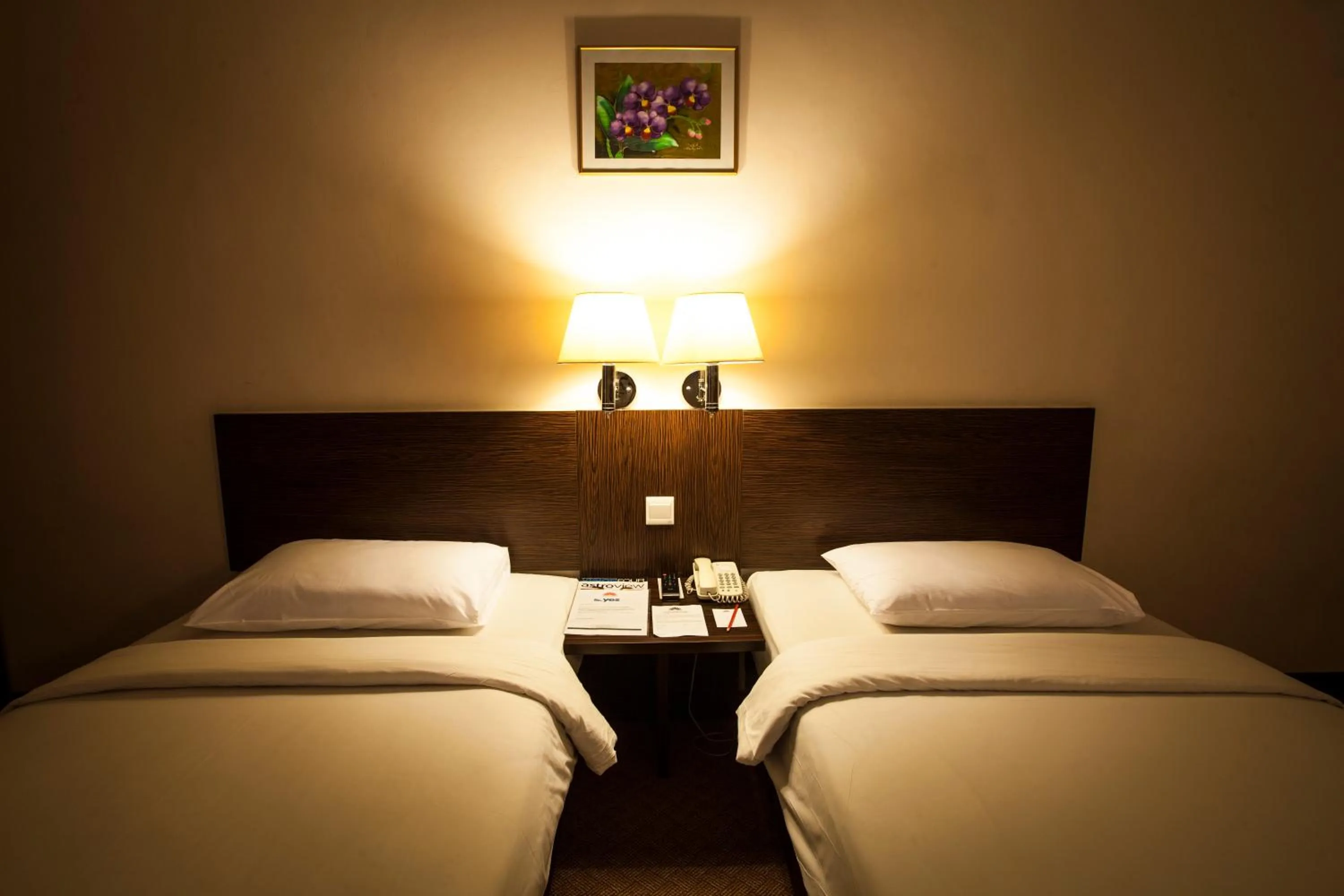 Bed in Hotel Tanjong Vista