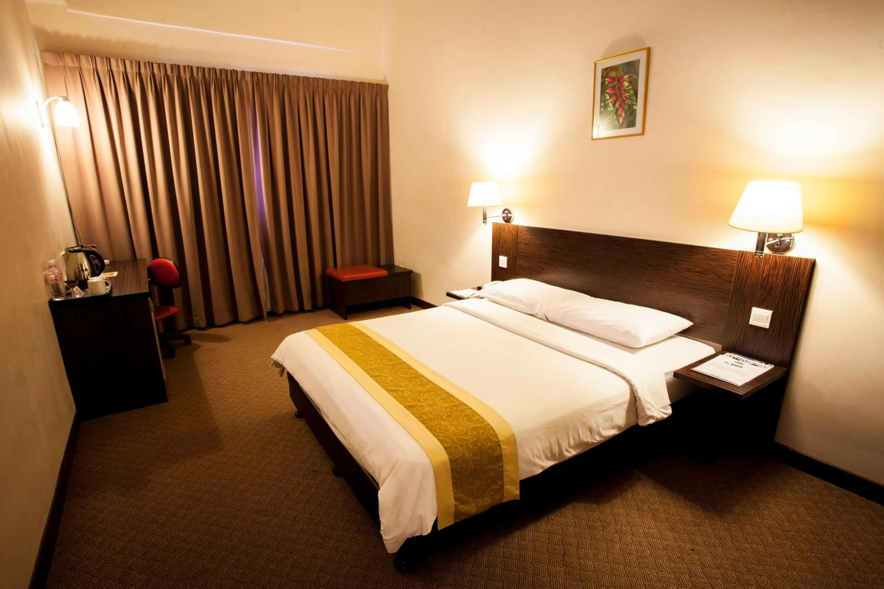 Bed in Hotel Tanjong Vista